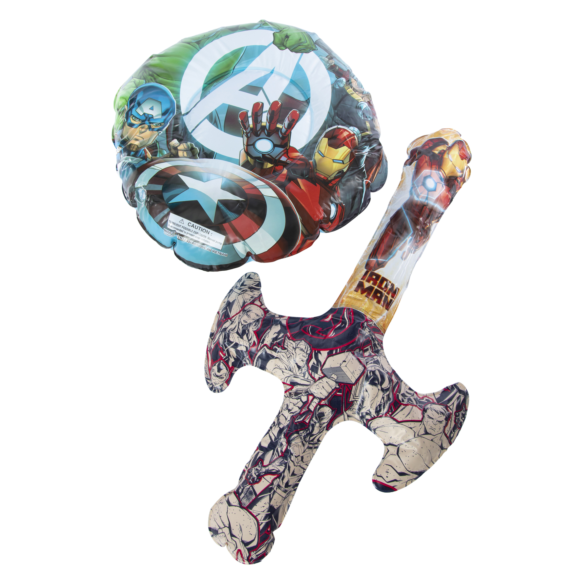 Character inflatable Sword & Shield Set