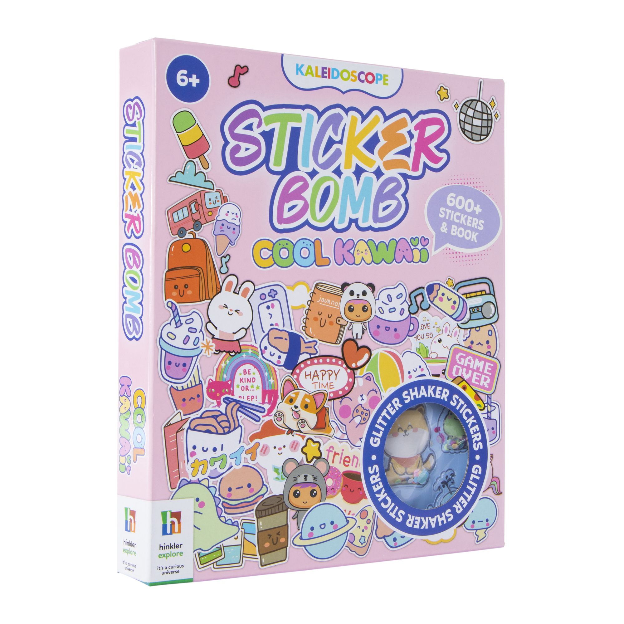 Kaleidoscope Sticker Bomb With 600+ Stickers & Book
