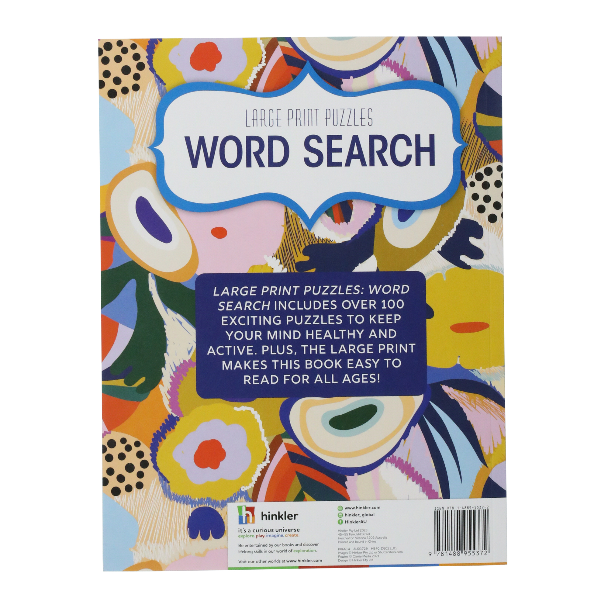 Large Print Word Search Puzzles