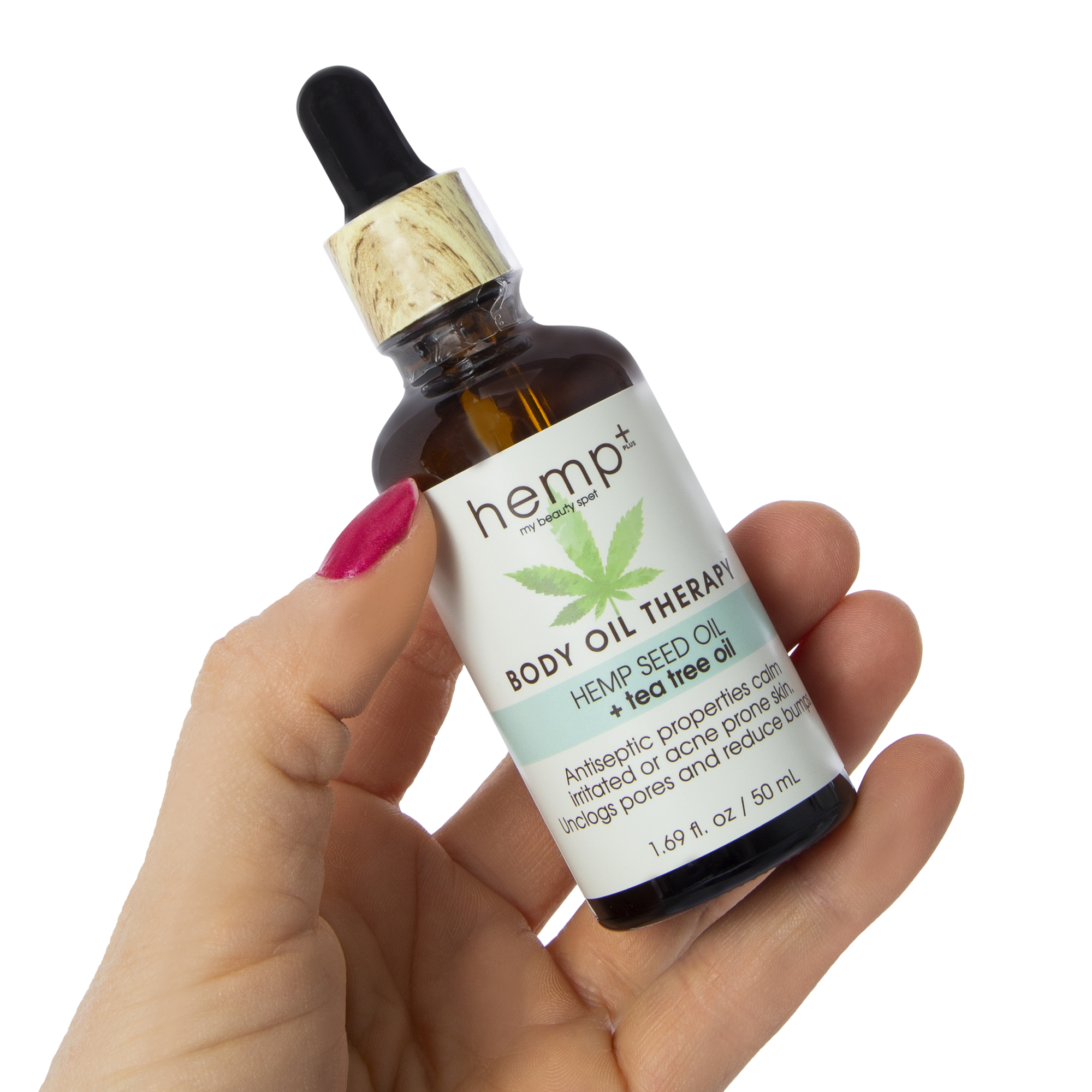 Hemp+ Hemp Seed Body Oil Therapy 1.69oz