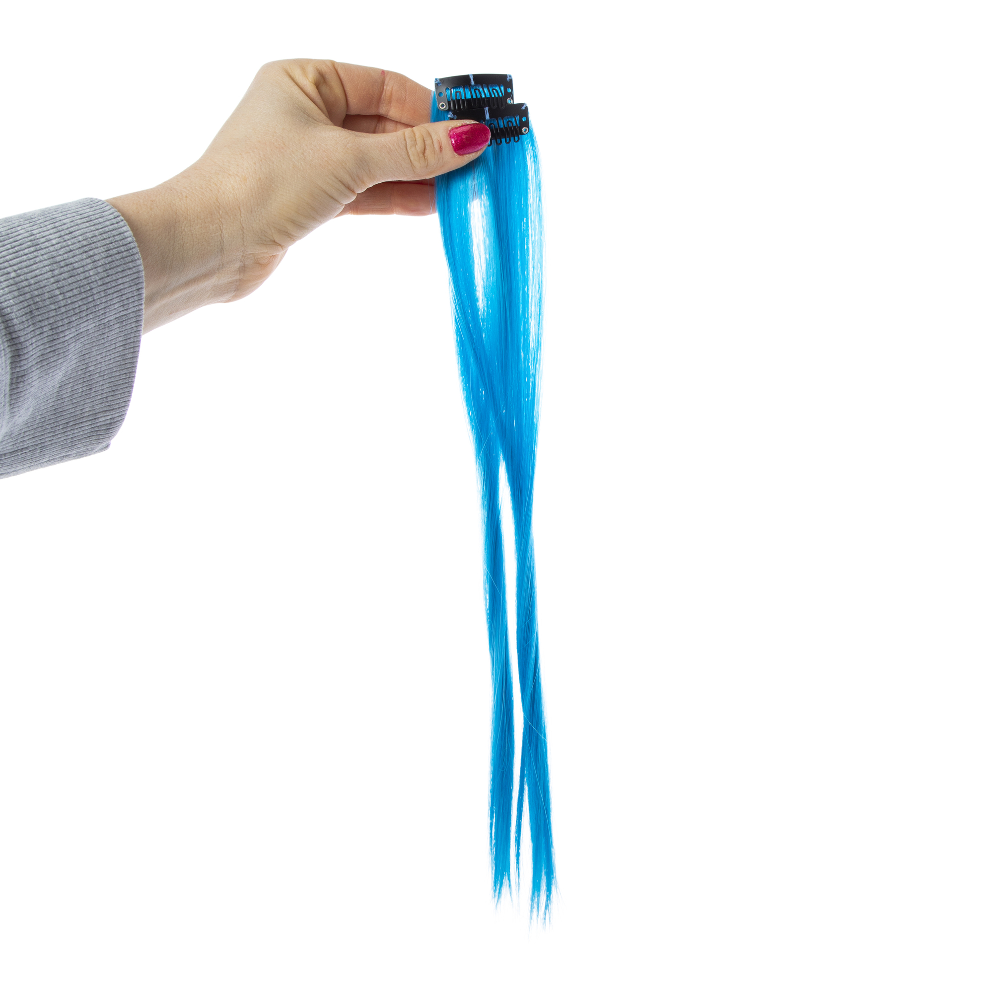 Clip-in Faux Hair Extensions 2-Count