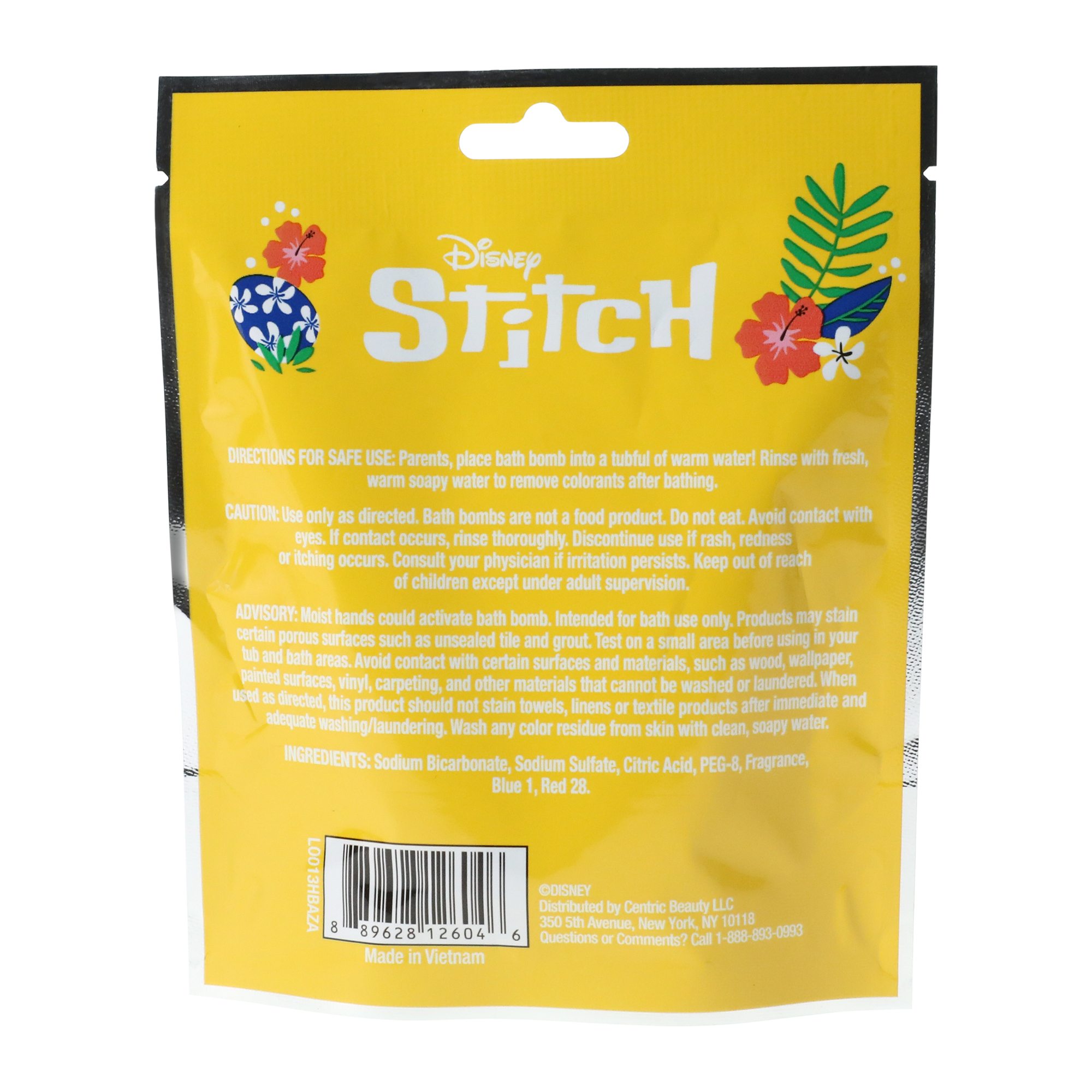 Scented Bath Bomb 1.41oz - Lilo & Stitch
