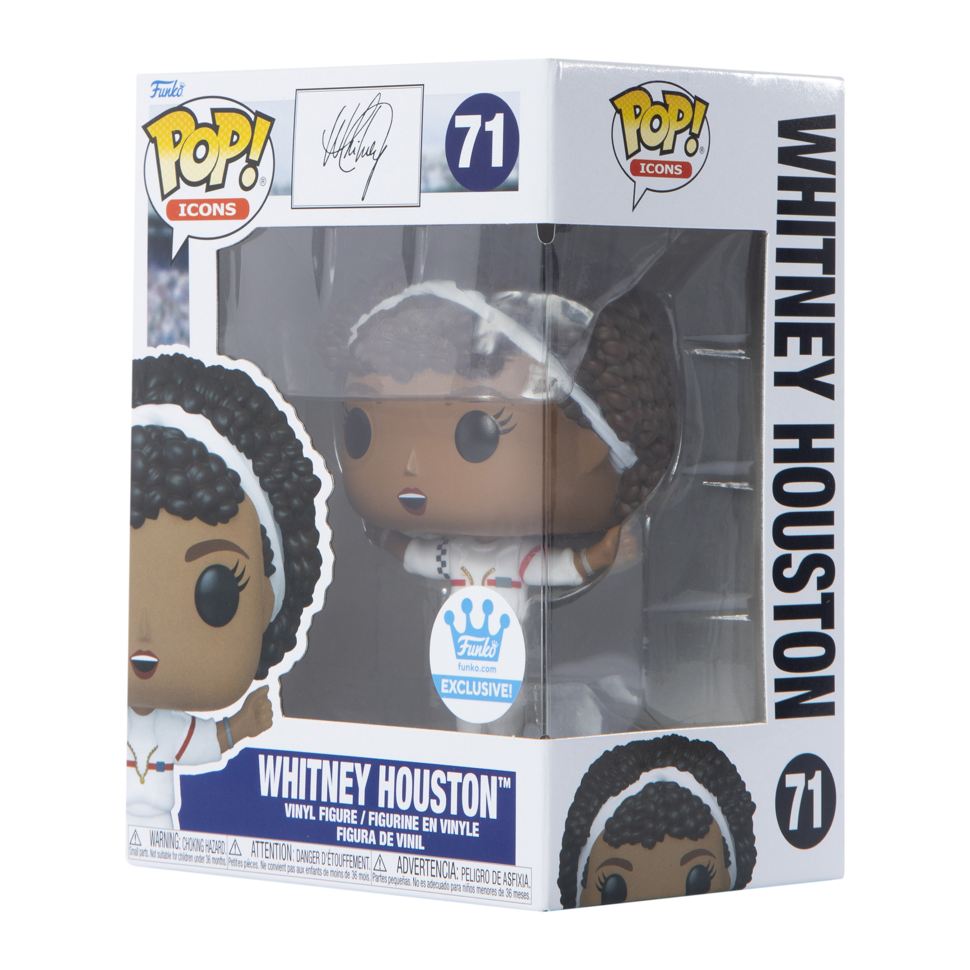 Funko Pop! Whitney Houston 1991 Super Bowl Vinyl Figure