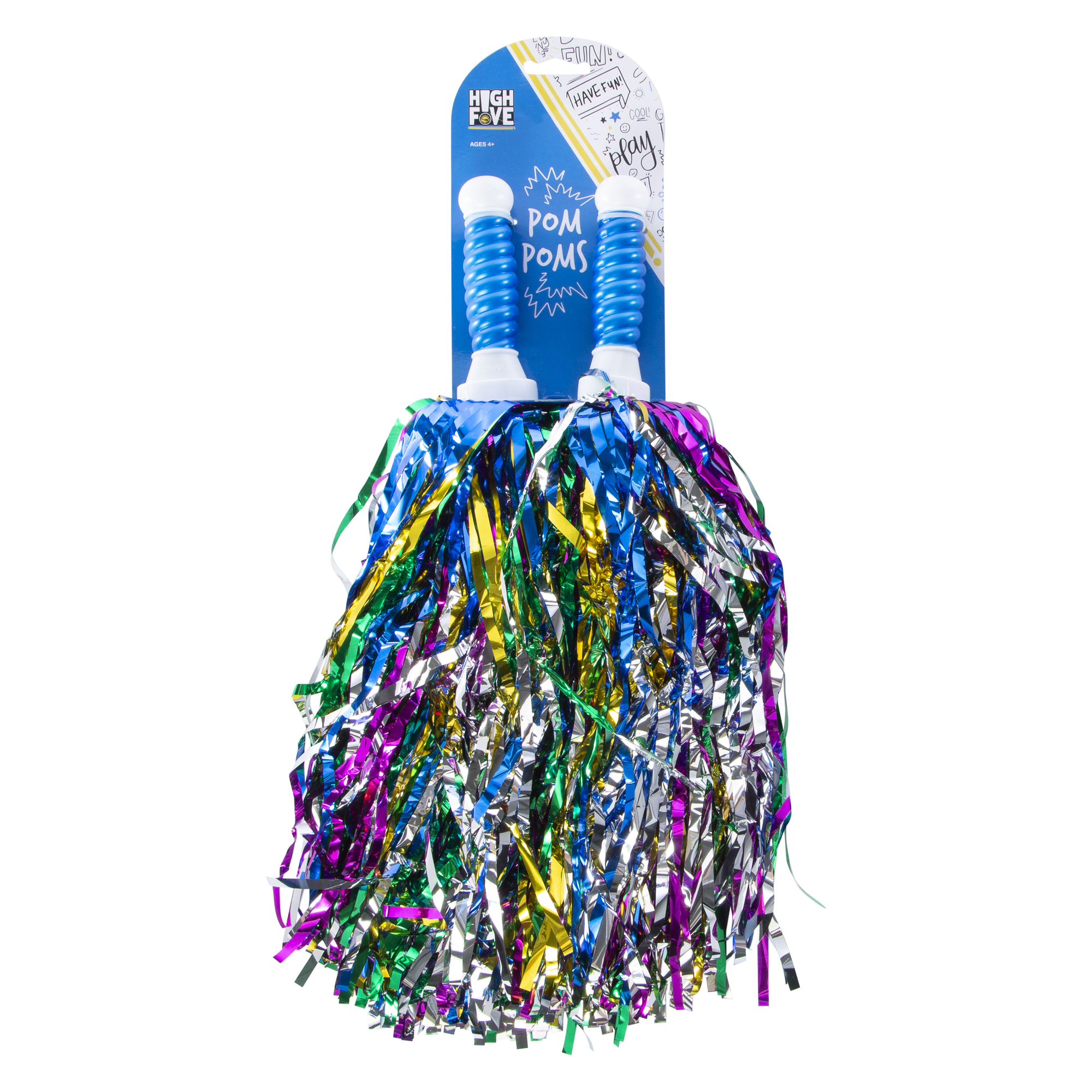 High Five® Pom Poms 2-Pack