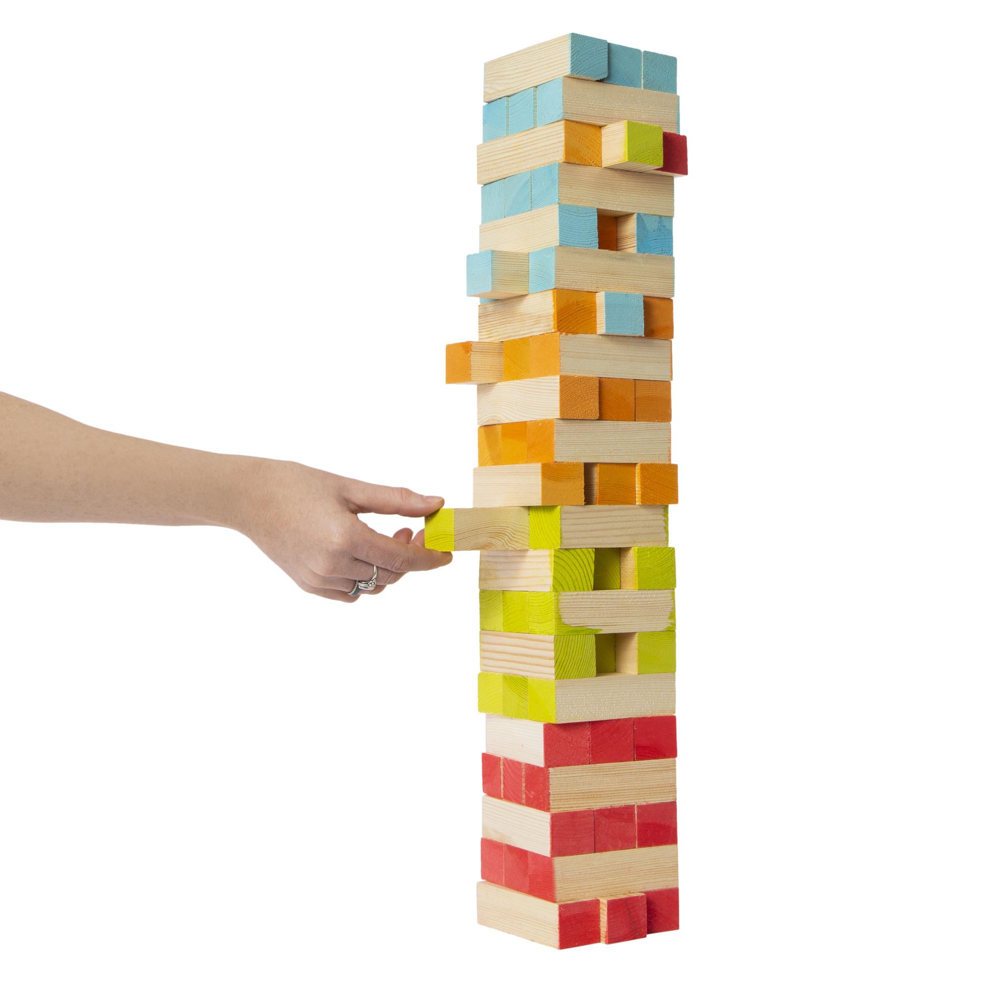 Giant Glow Tumbling Tower Game 2ft