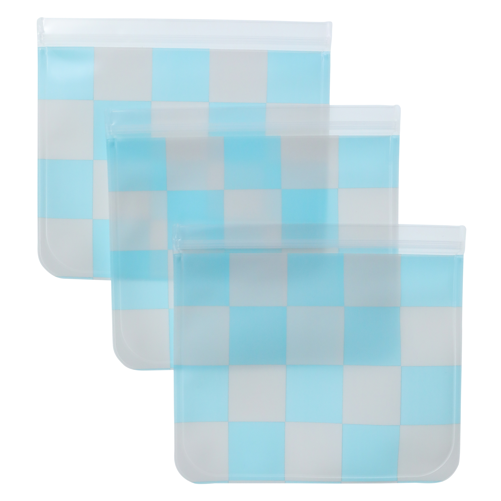 Bpa-Free Reusable Sandwich Bags 3-Count