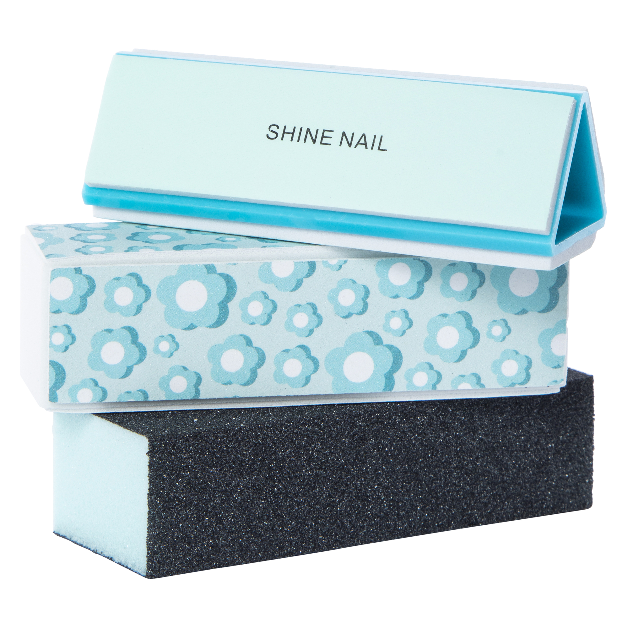 Blocks & Buffers 3-Piece Manicure Set - Flower