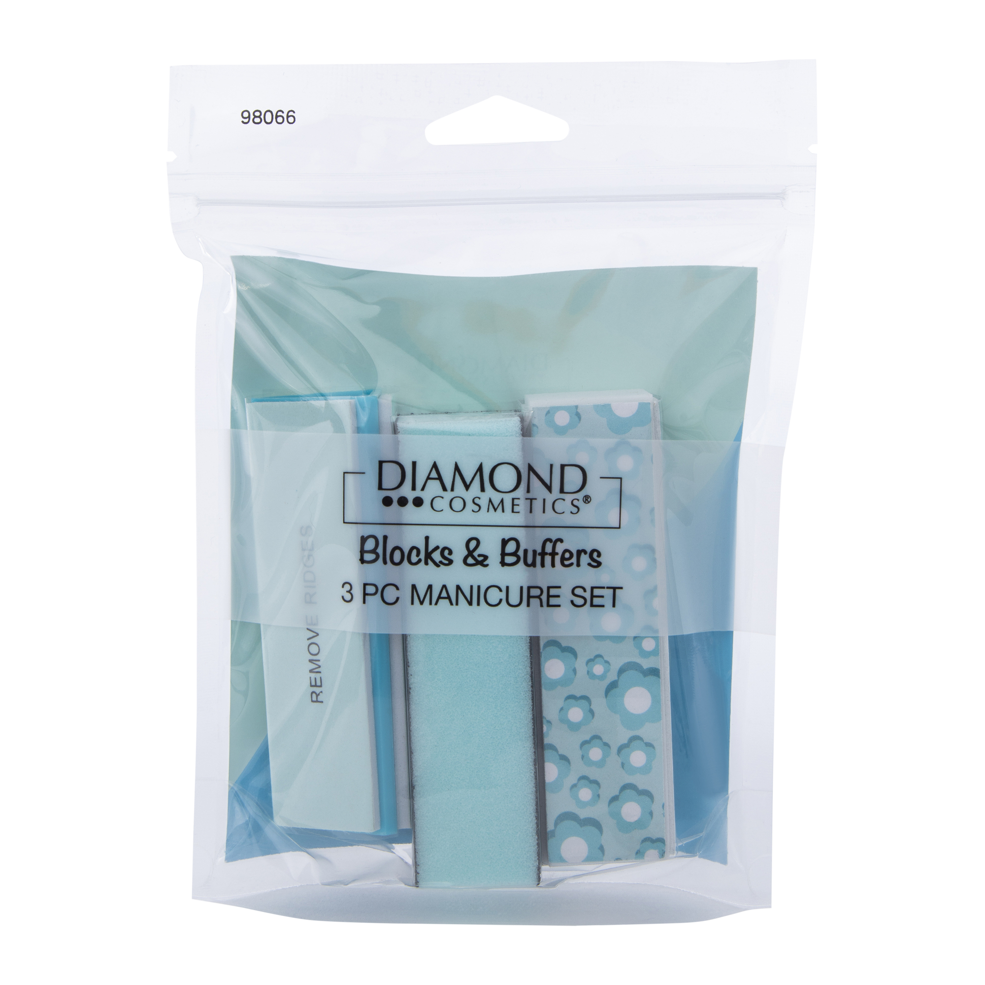 Blocks & Buffers 3-Piece Manicure Set - Flower