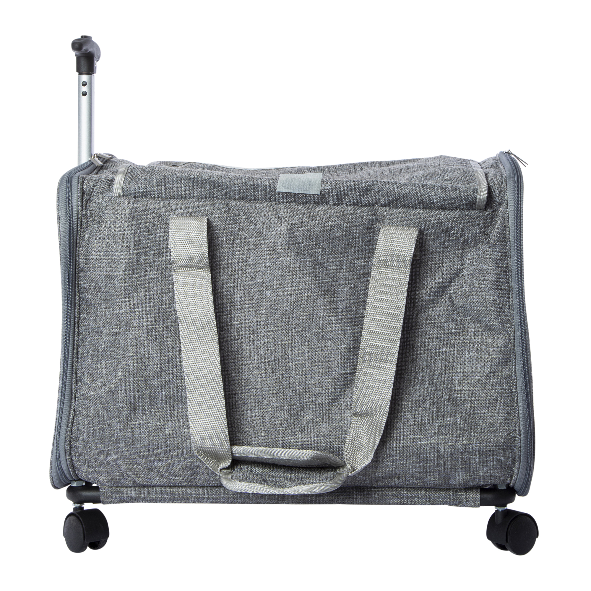 Rolling Pet Carrier For Pets Up To 25lbs