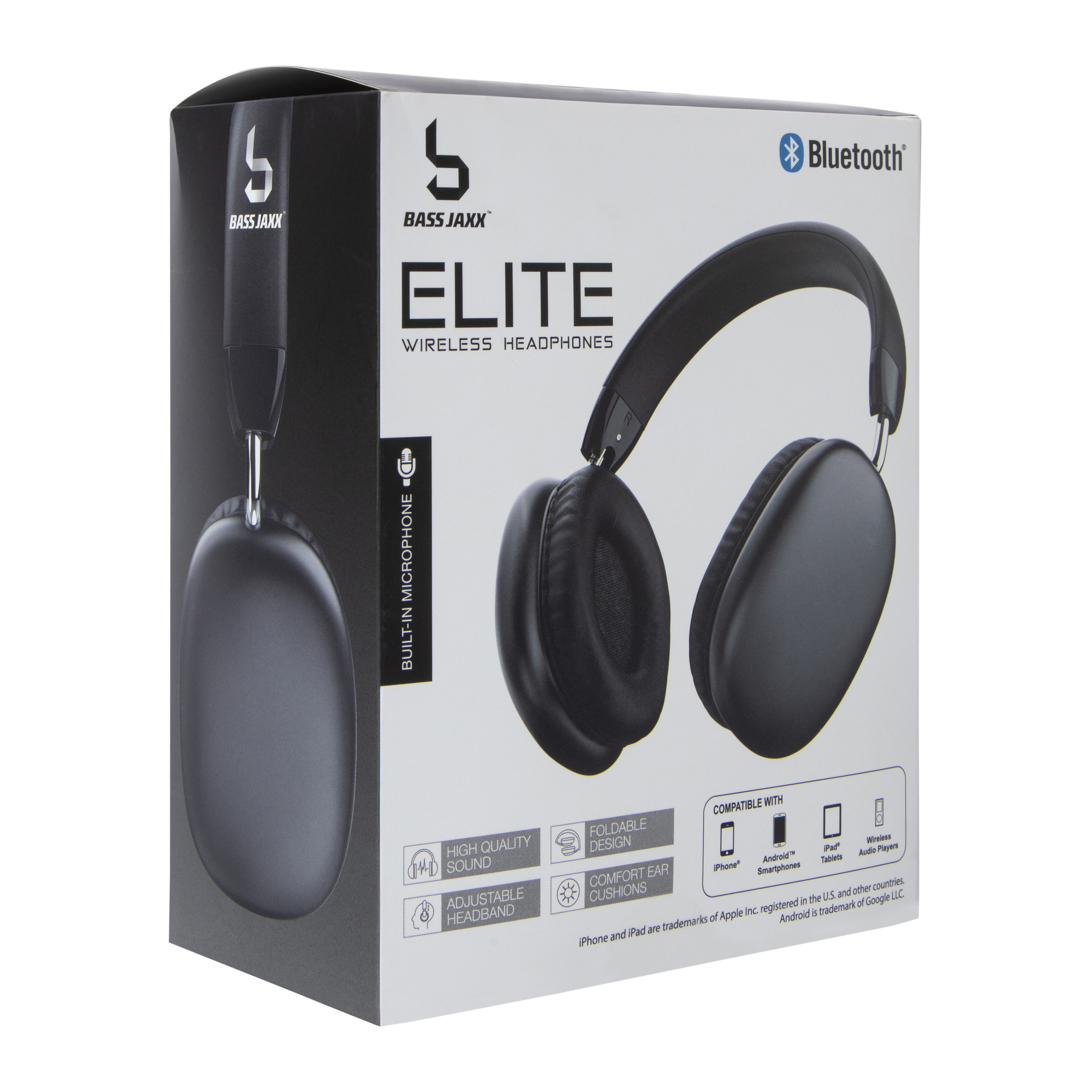 Bluetooth® Elite Cushioned Wireless Headphones With Mic