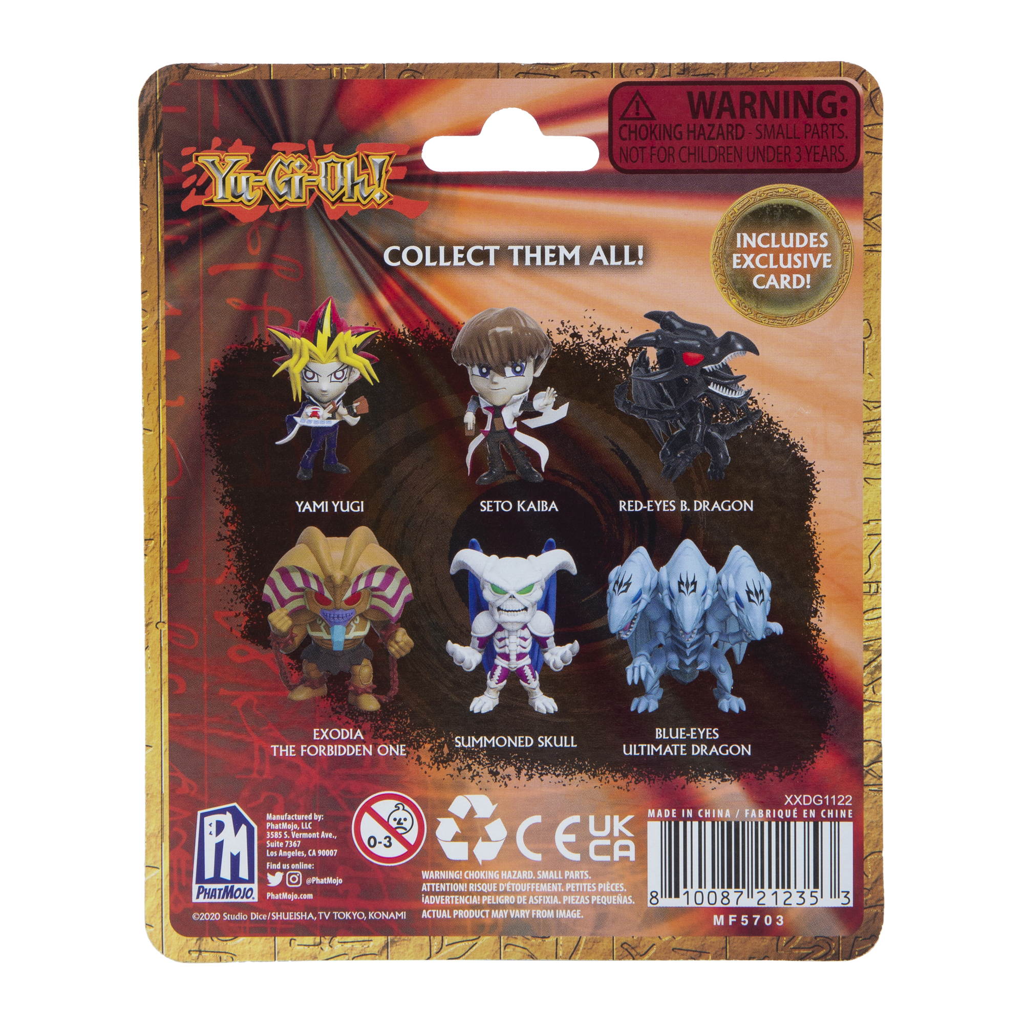 five below yugioh cards yu-gi-oh minifigure & collector card