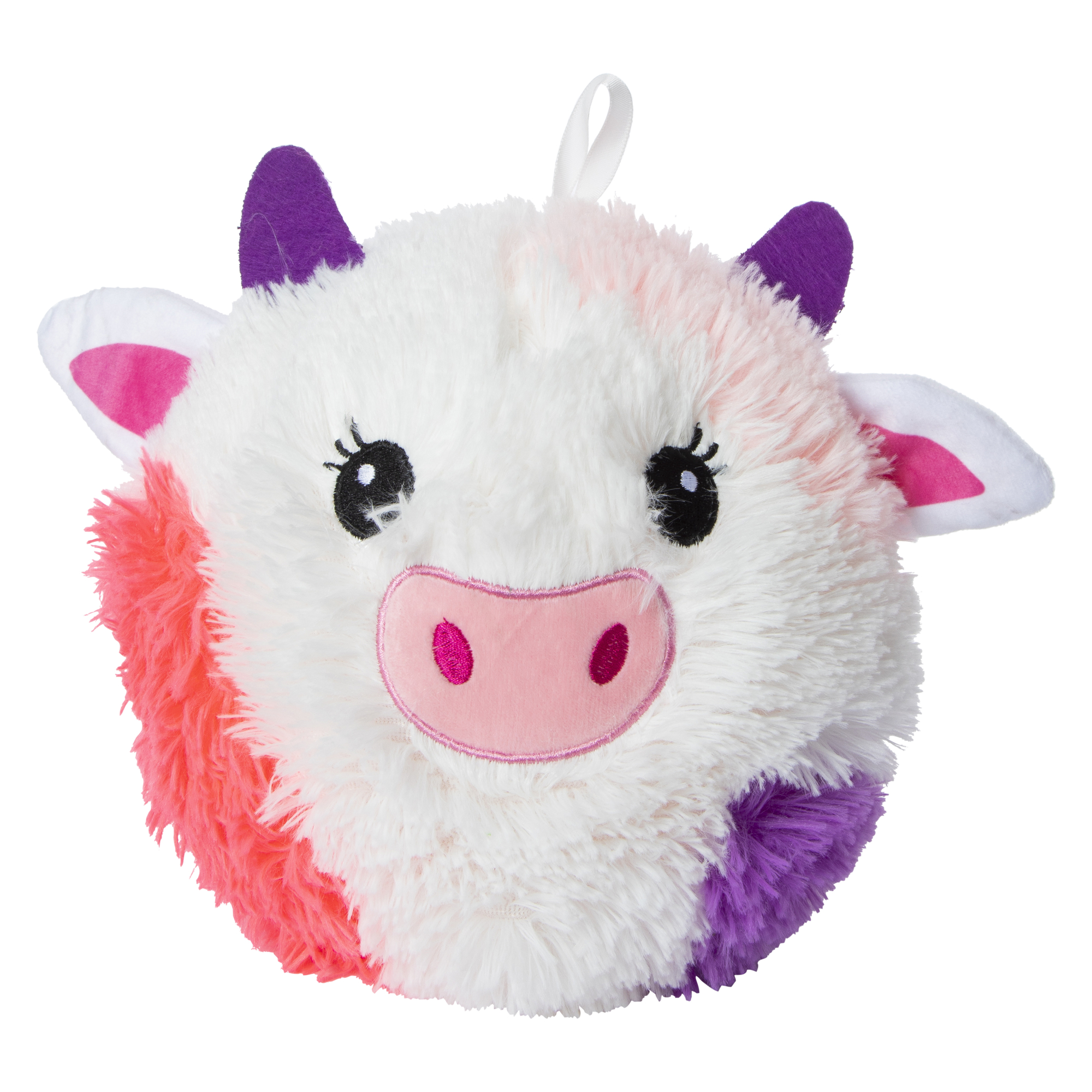 Furry Friendz Round Stuffed Animal 9in