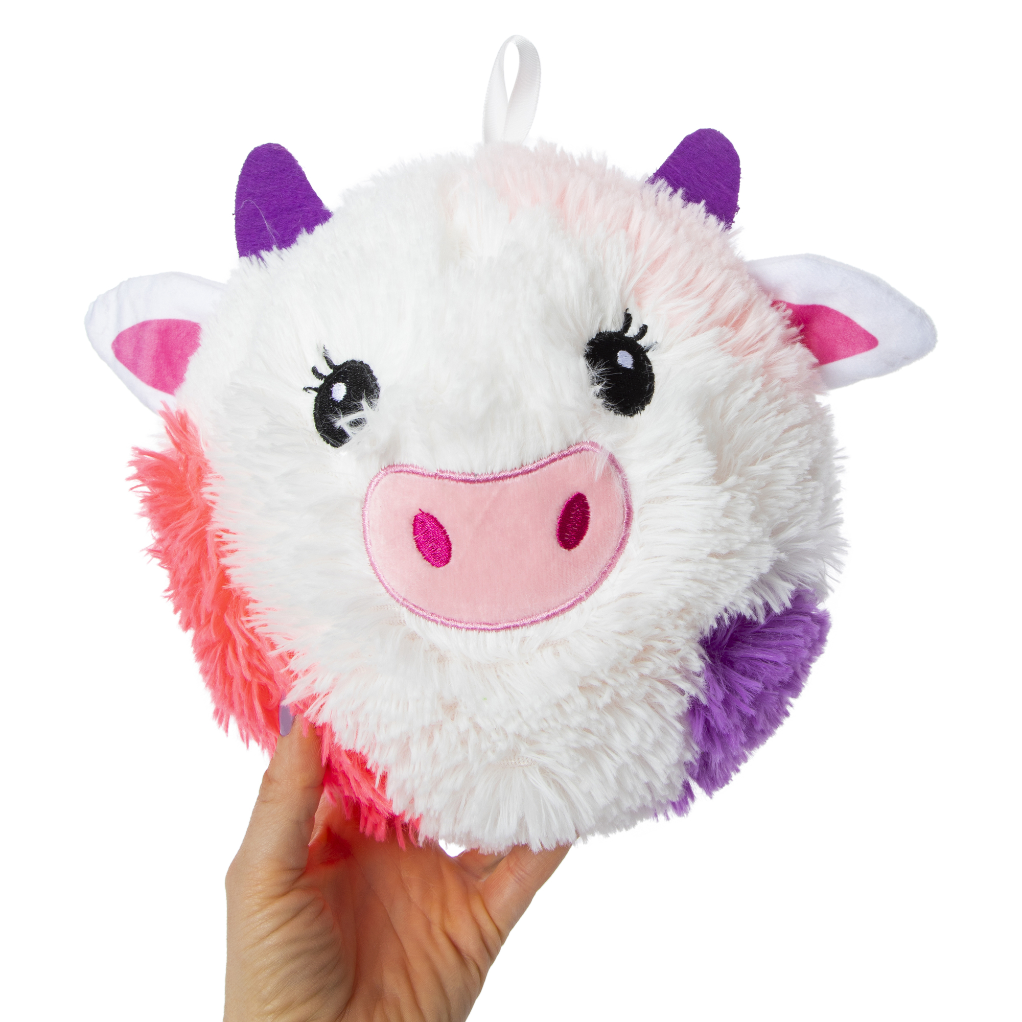 Furry Friendz Round Stuffed Animal 9in