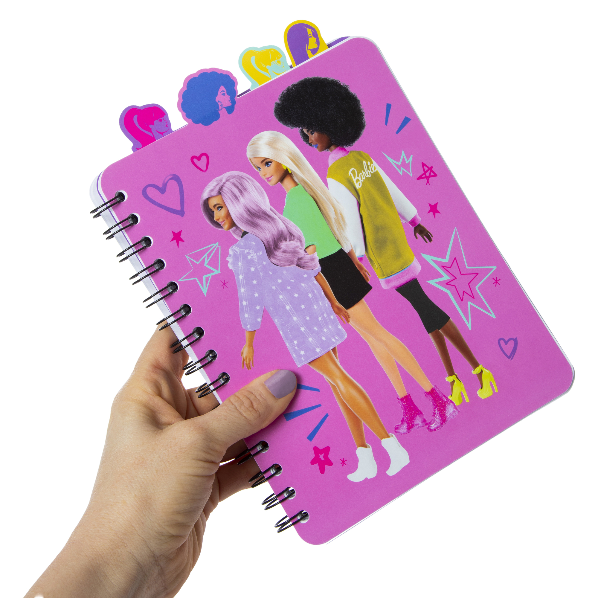 Character Tab Spiral Journal 9in x 6in