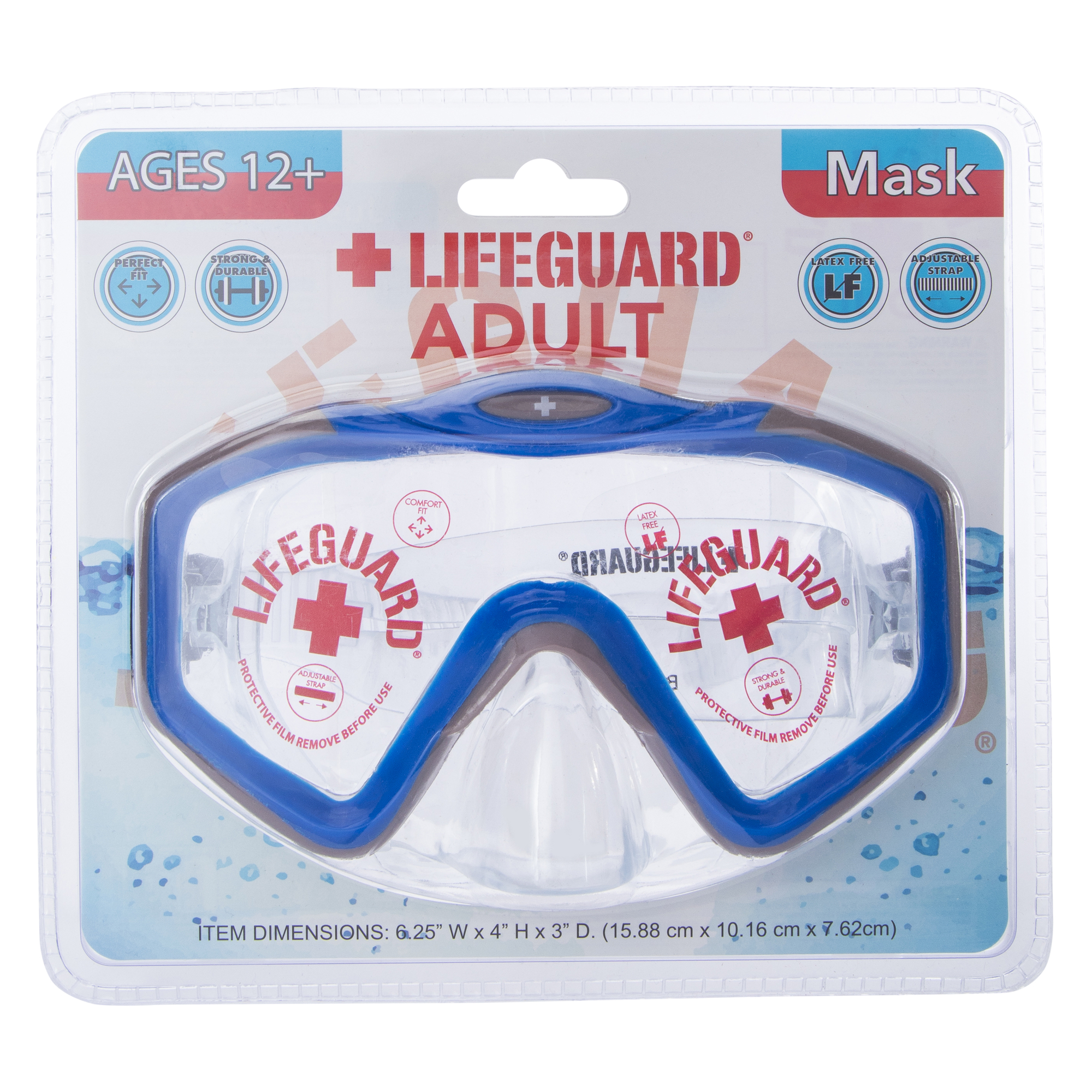 Official Lifeguard® Adult Snorkeling Mask