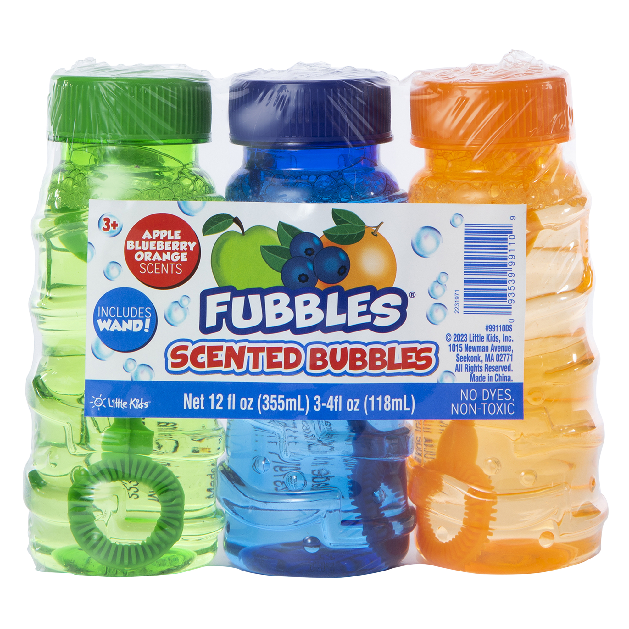 3-Count Fubbles® Scented Bubbles 4oz