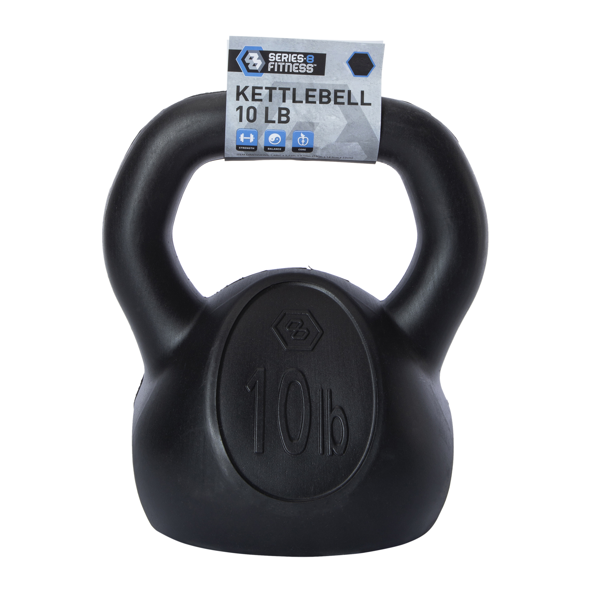 Series-8 Fitness™ 10lb Kettlebell