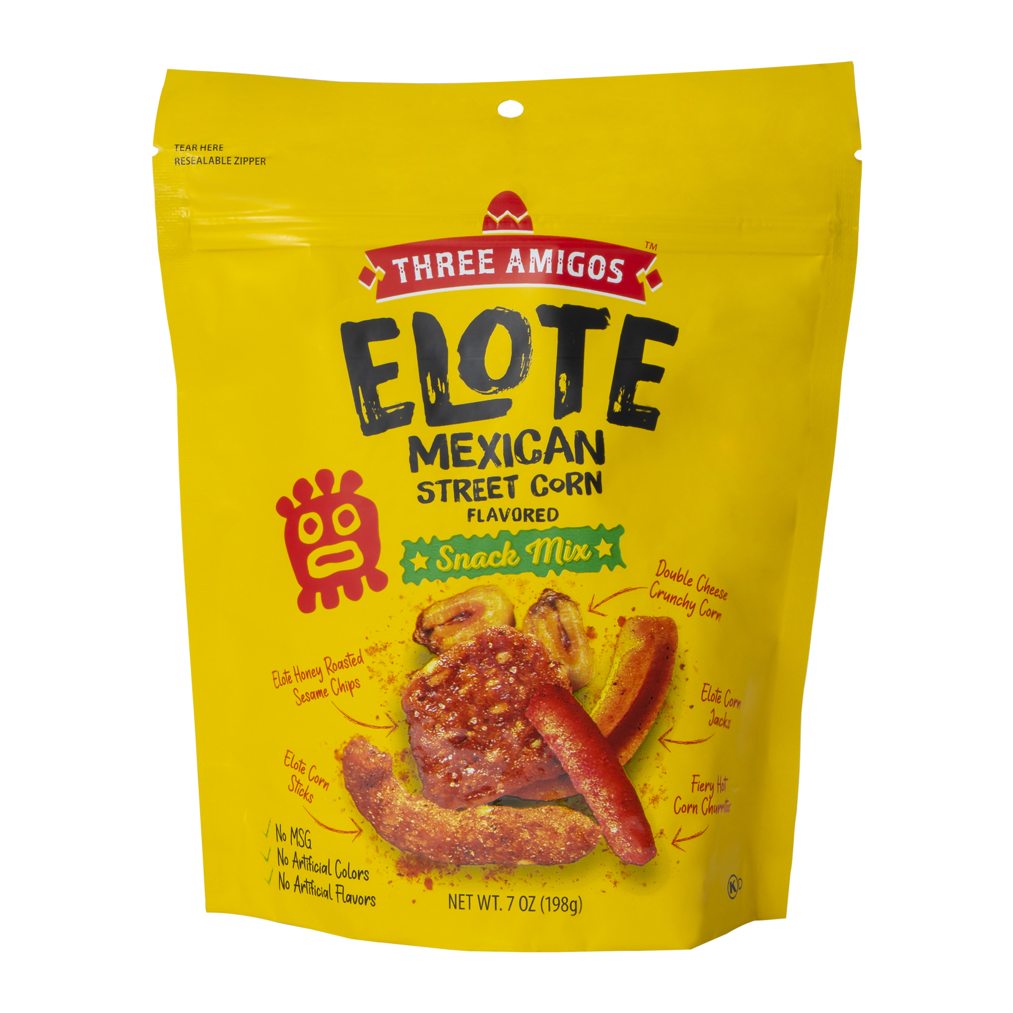 Three Amigos™ Elote Mexican Street Corn Flavored Snack Mix 7oz
