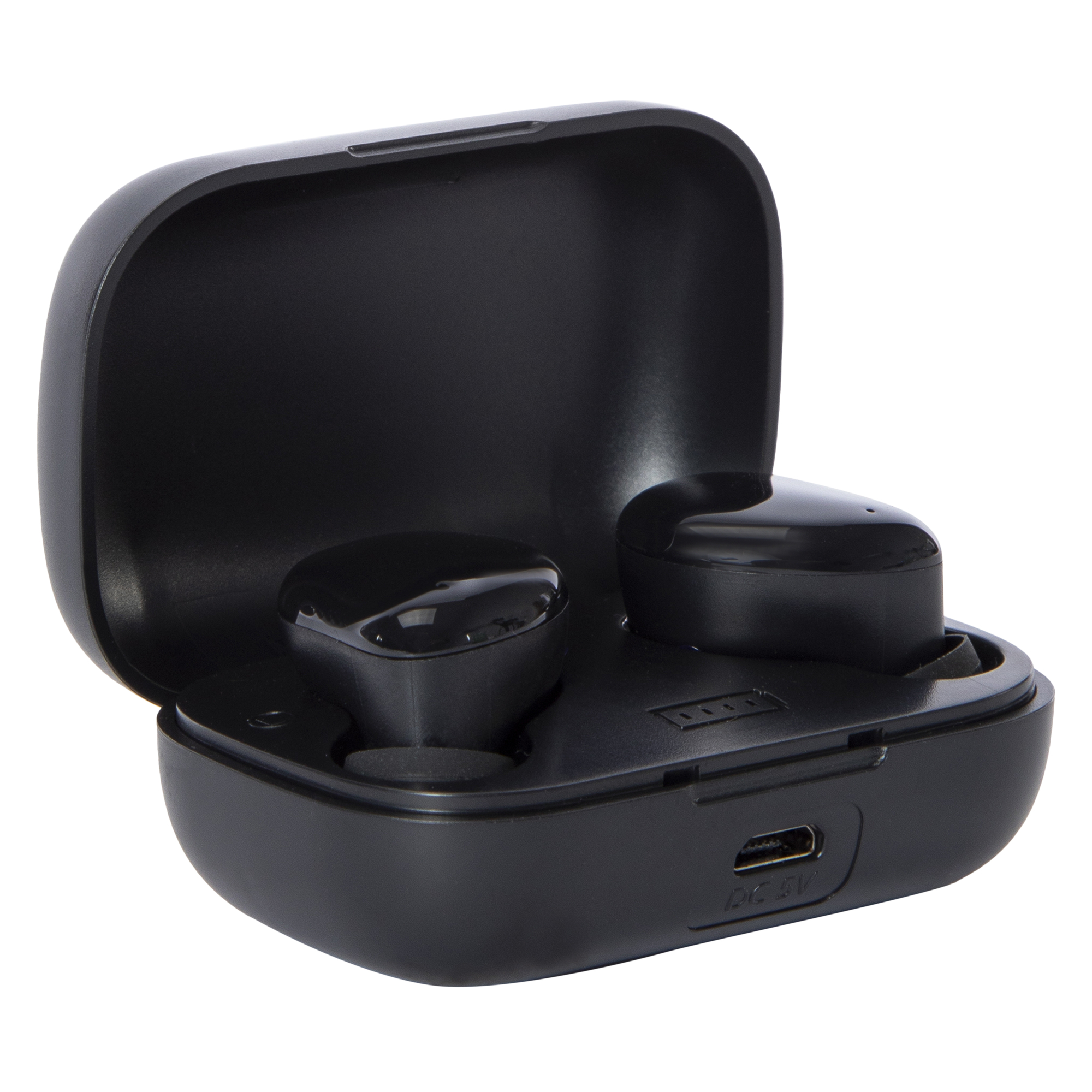 Micro True Wireless Bluetooth® Earbuds With Case & Mic
