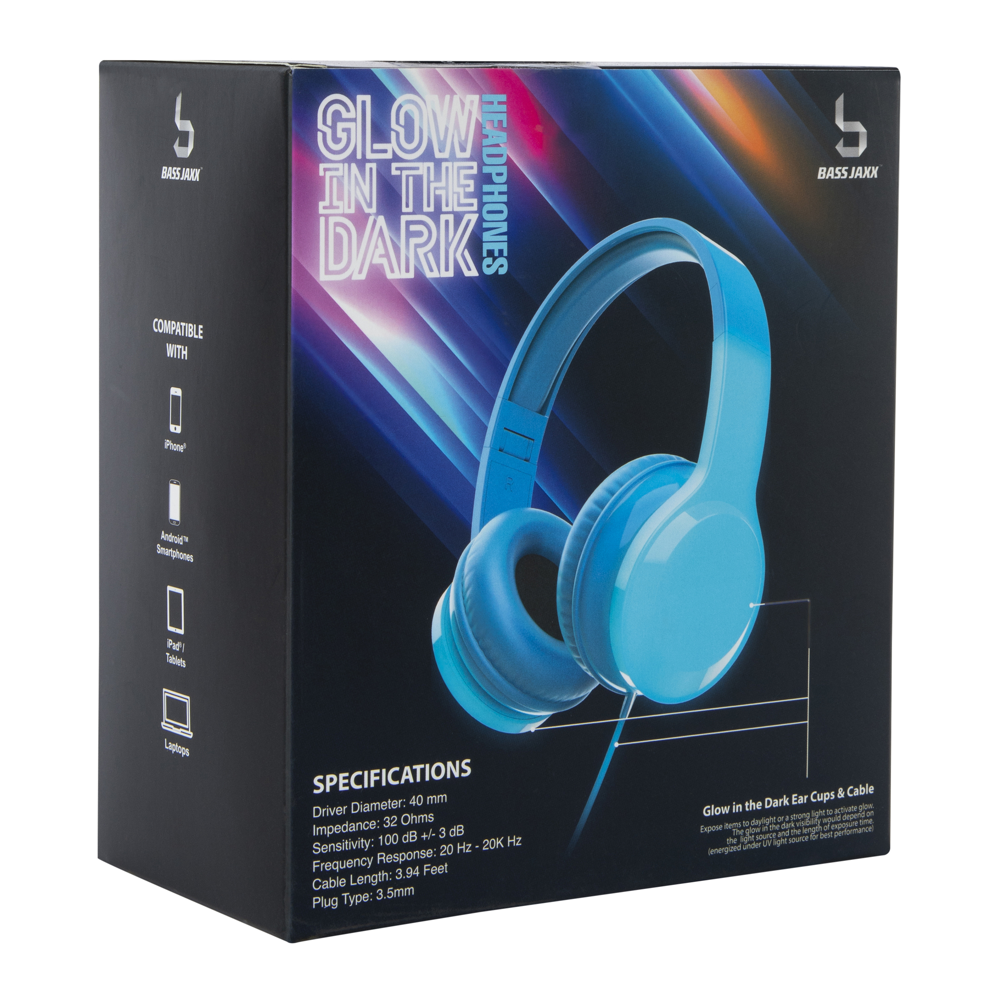 Glow The Dark Wired Headphones