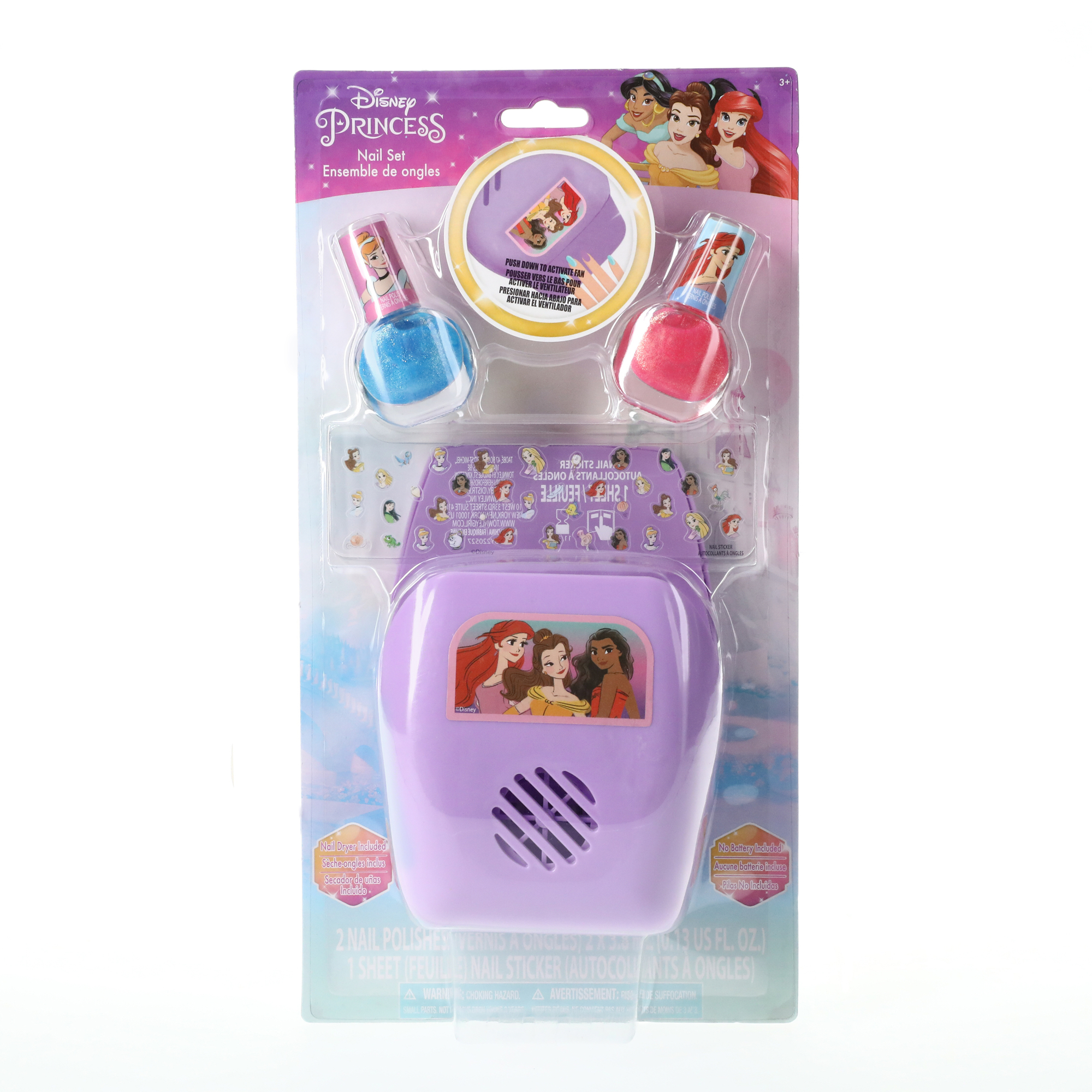 Disney Princess Nail Set & Dryer