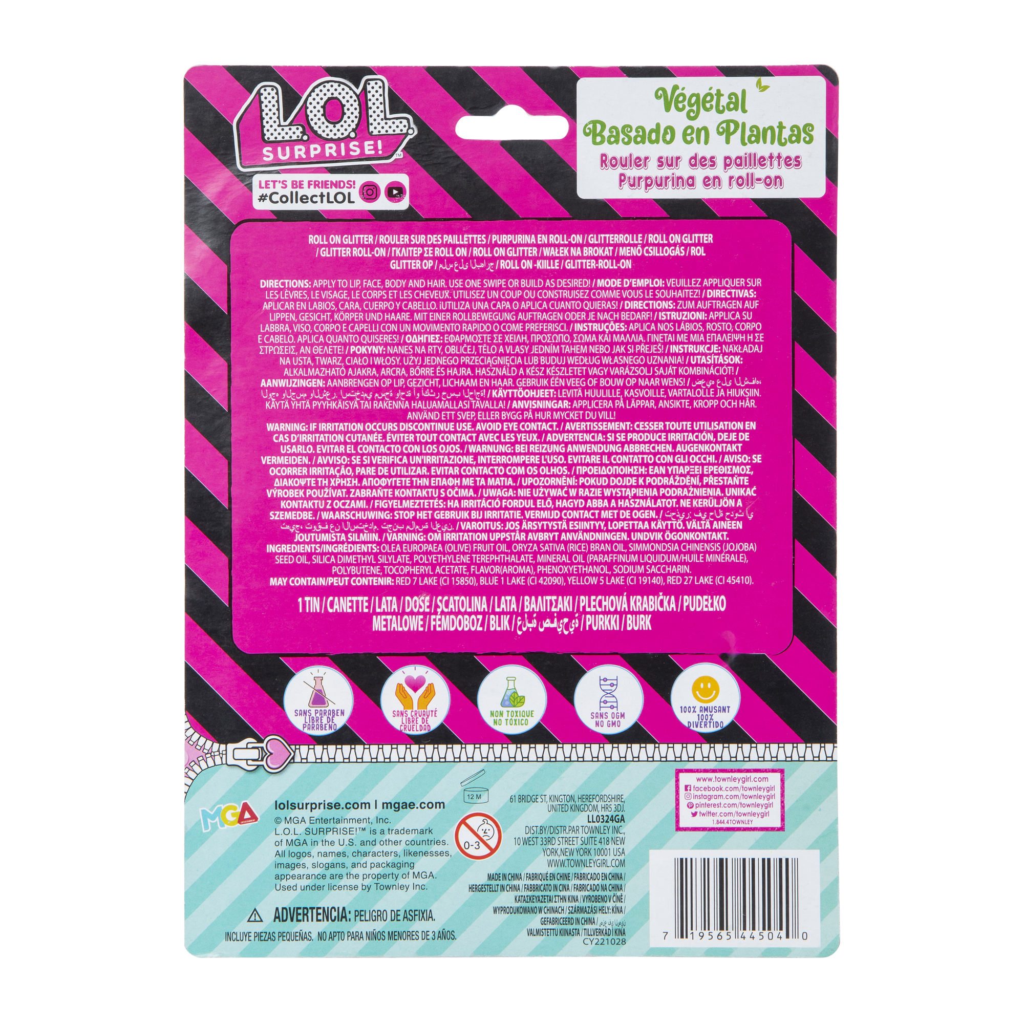 L.O.L. Surprise!™ Roll-On Glitters & Tin 5-Piece Set