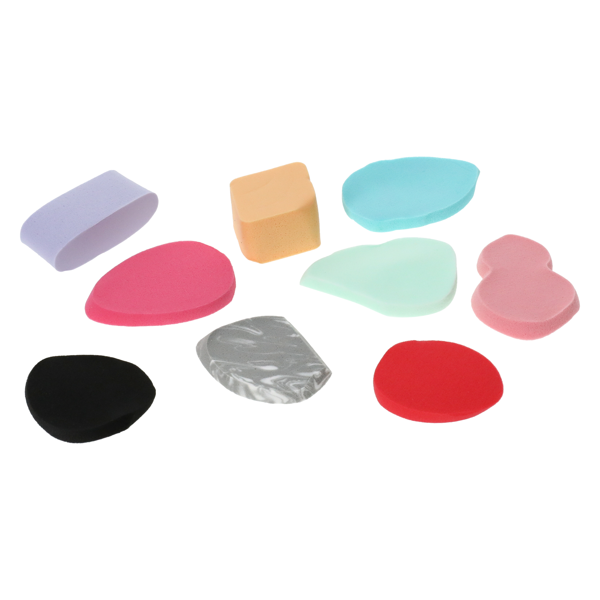 75-Count Assorted Latex-Free Makeup Sponges