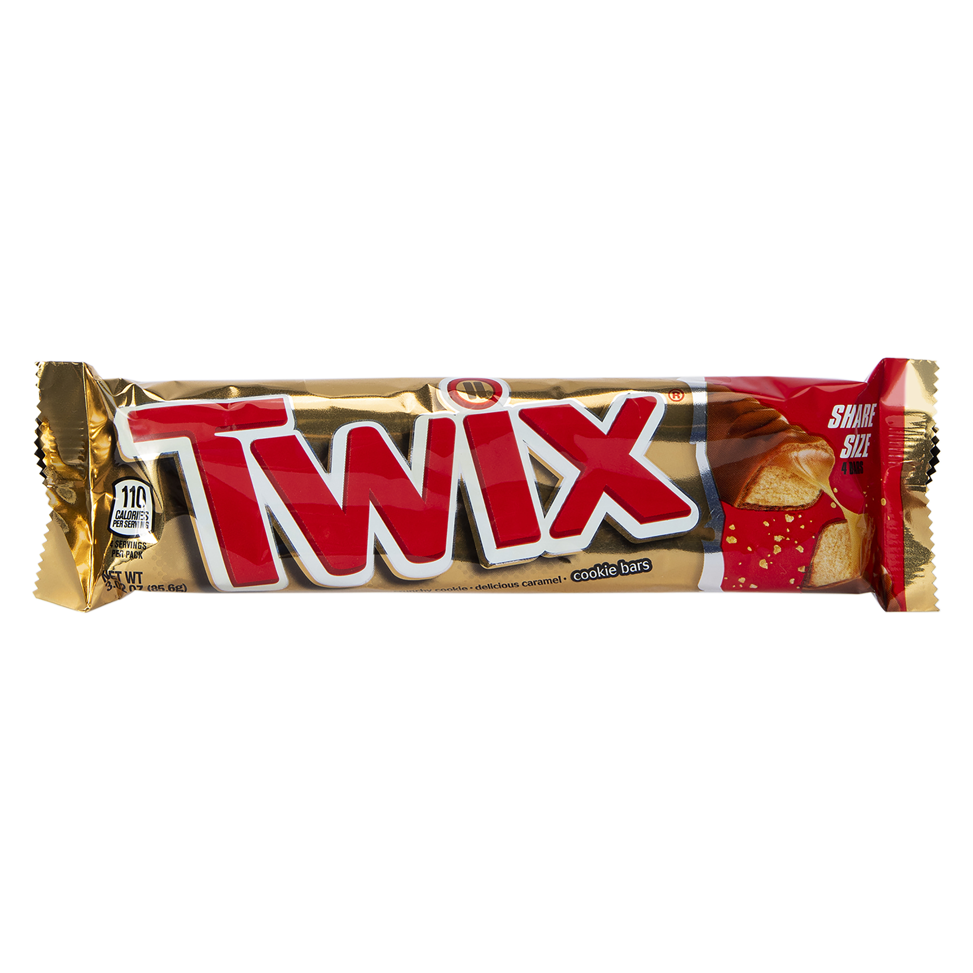 Twix® 4-Count Cookie Bars 3.02oz