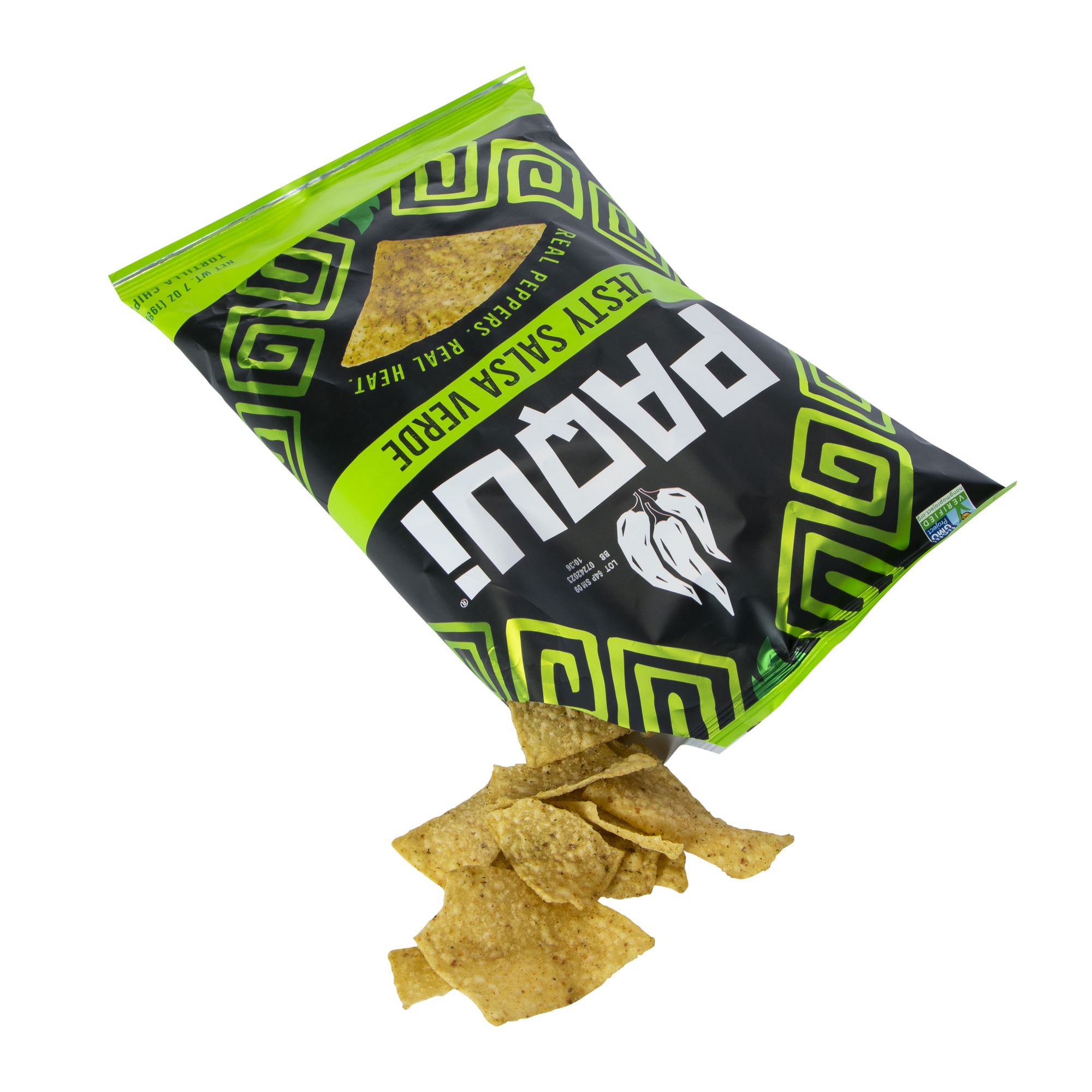 Paqui® Zesty Salsa Verde Tortilla Chips 7oz