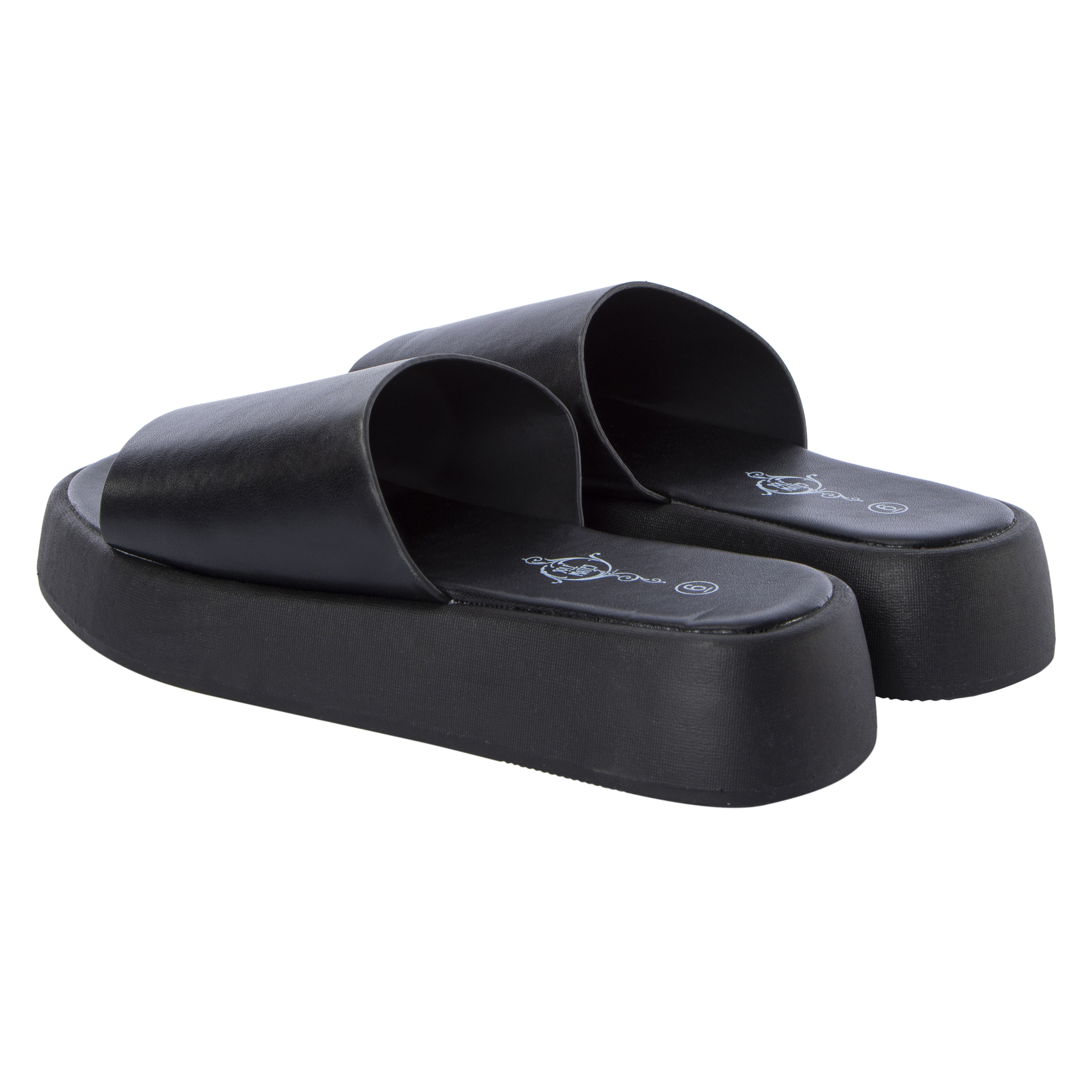 Ladies Platform Slide Sandals