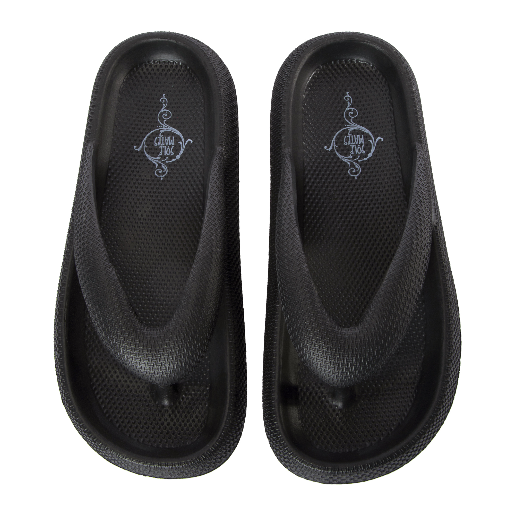 Ladies Puff Sole Flip Flops