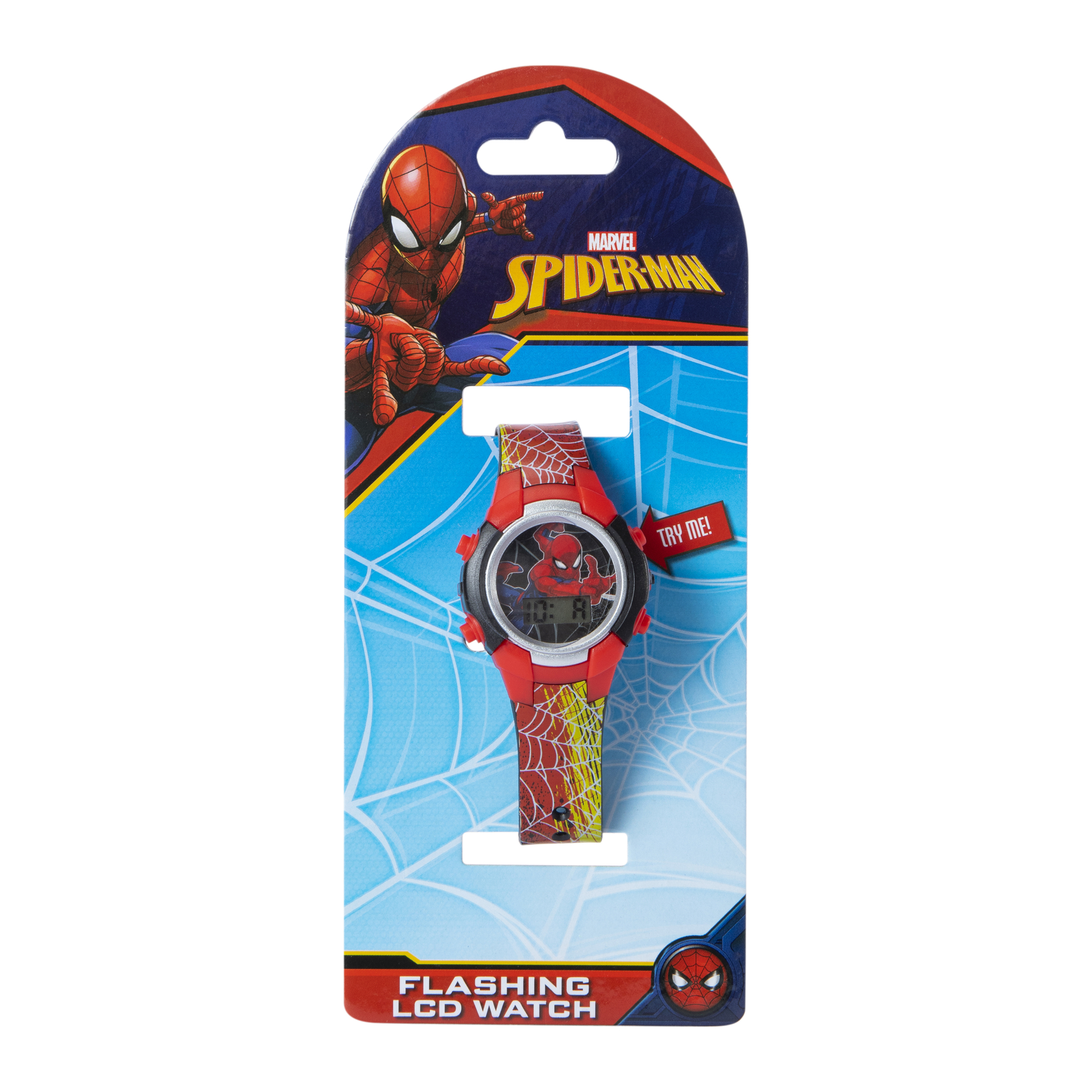 Spider-Man Lcd Watch