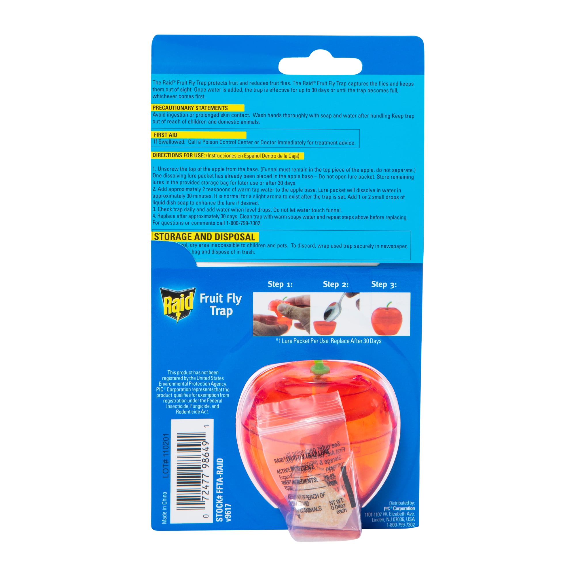 Raid® Fruit Fly Trap