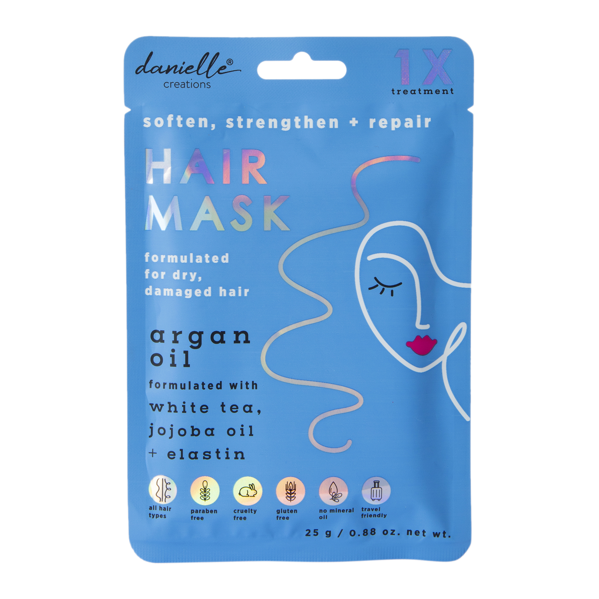 Danielle Creations® Argan Oil Hair Sheet Mask