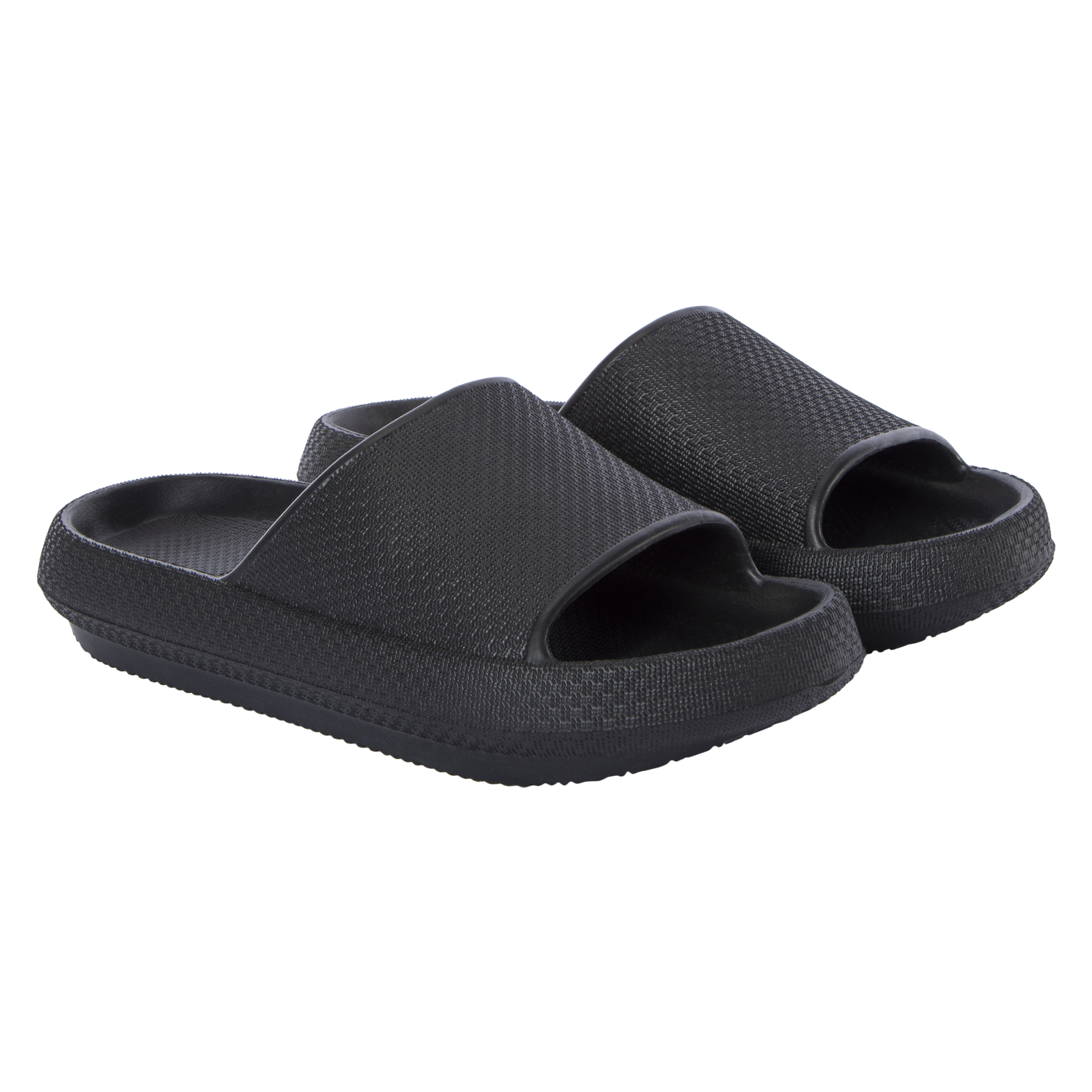 Ladies Puff Sole Slide Sandals