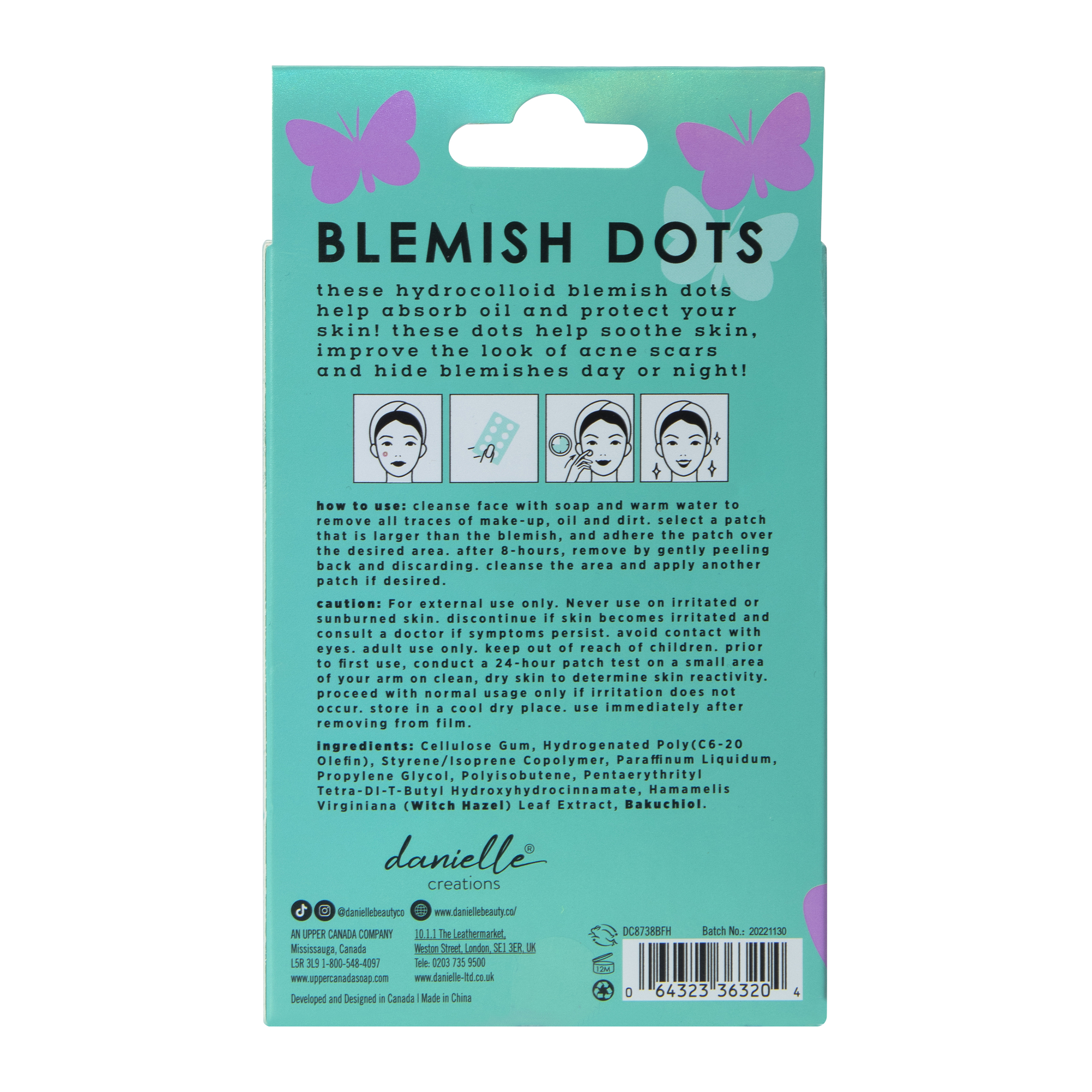 Danielle Creations® Hydrocolloid Blemish Dots 24-Count