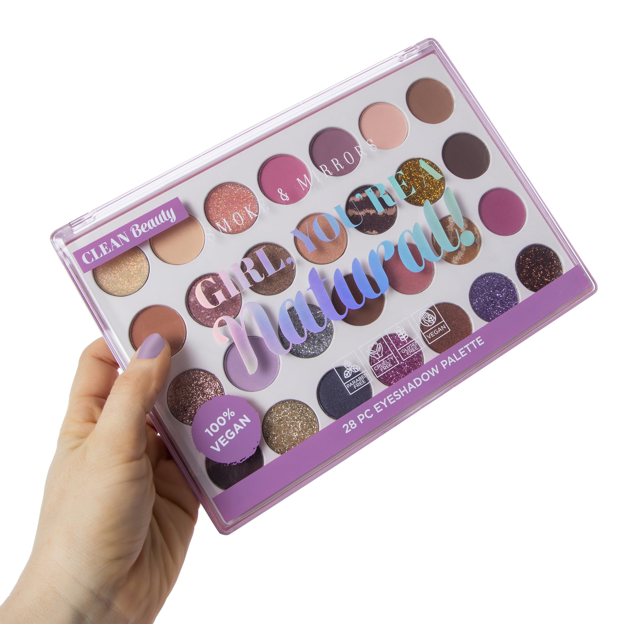 Smoke & Mirrors Clean Beauty Girl You'Re A Natural Eyeshadow Palette 28-Count