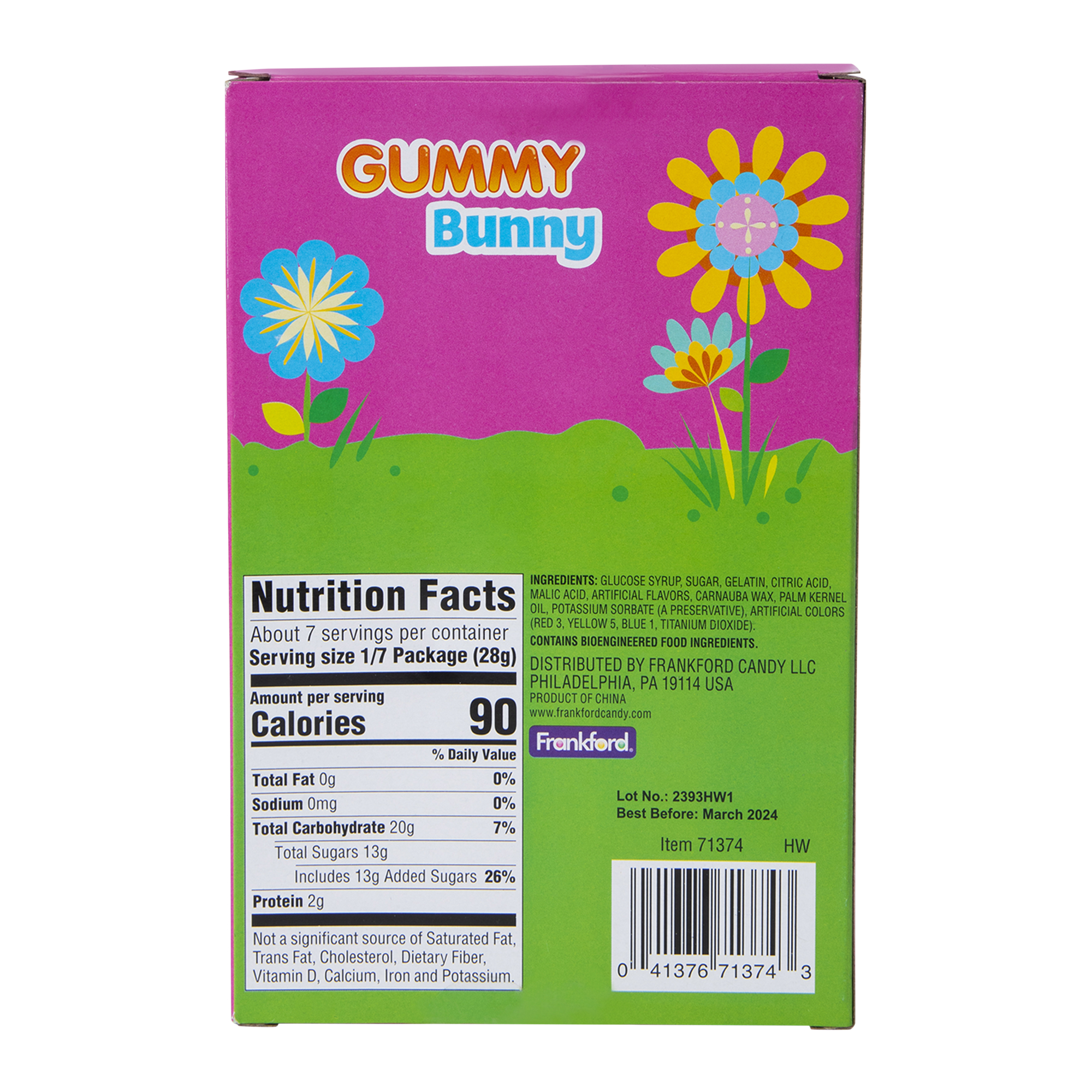 Giant Gummy Bunny 7.05oz