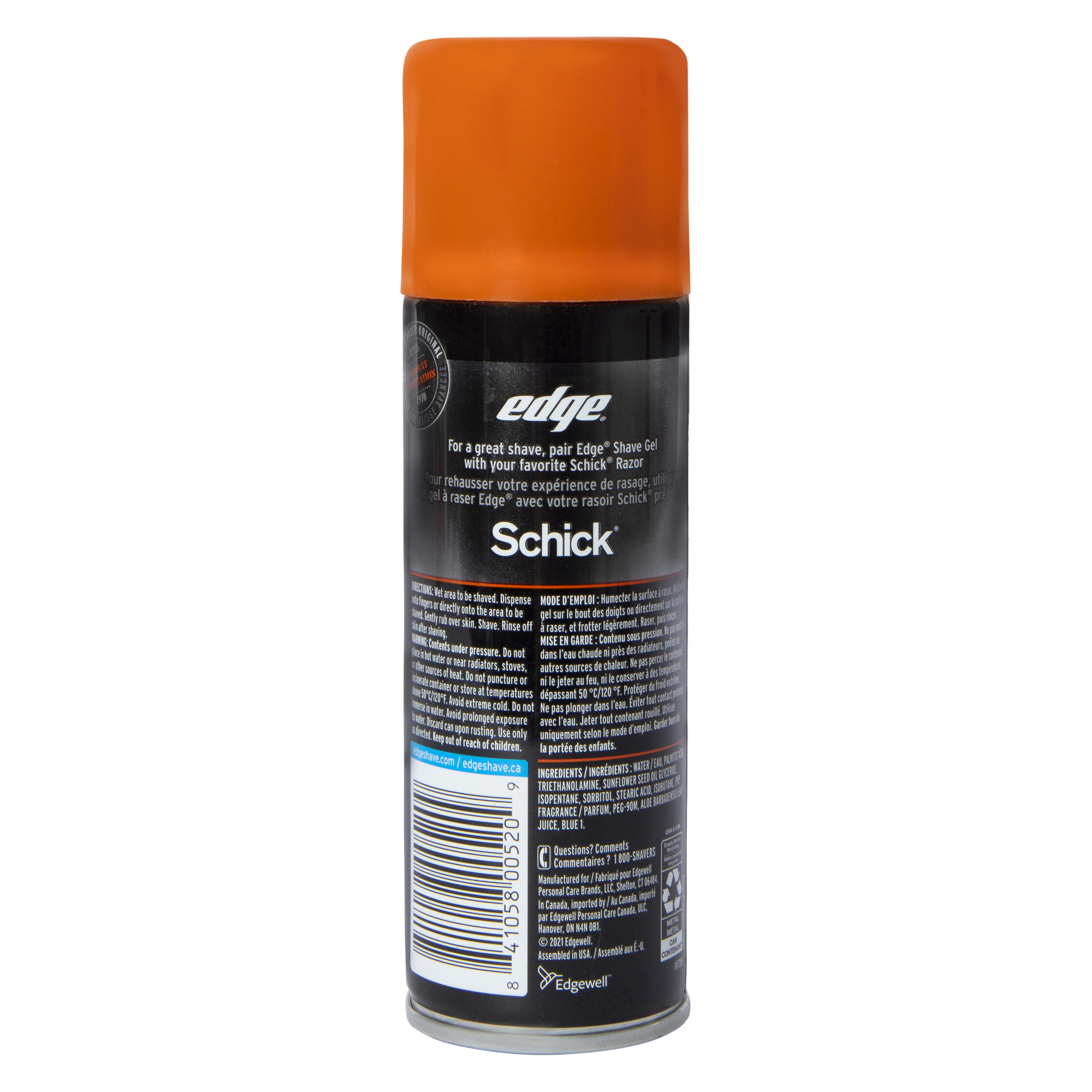 Edge® Sensitive Skin Shave Gel With Aloe 7oz