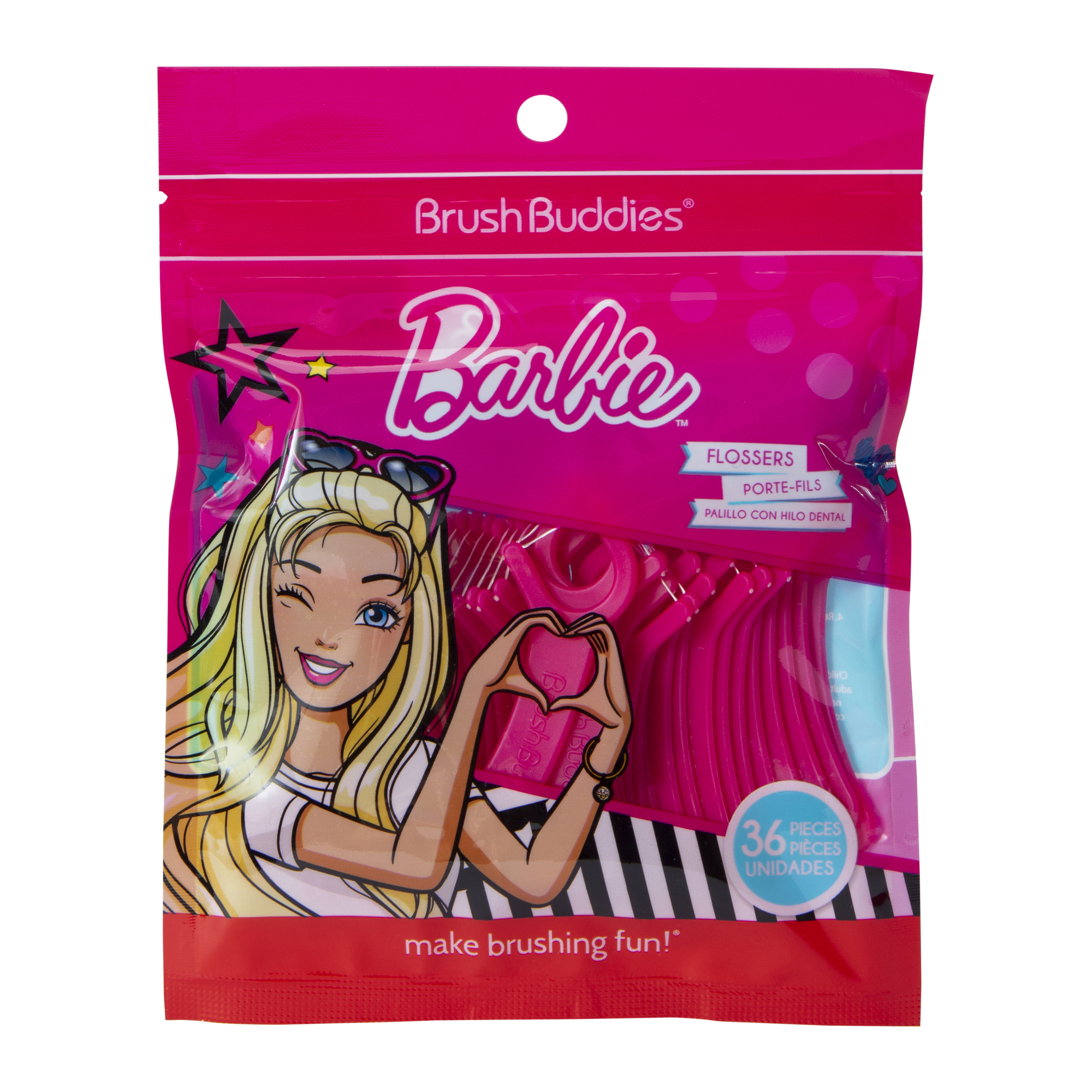 Barbie™ Brush Buddies® Flossers 36-Count