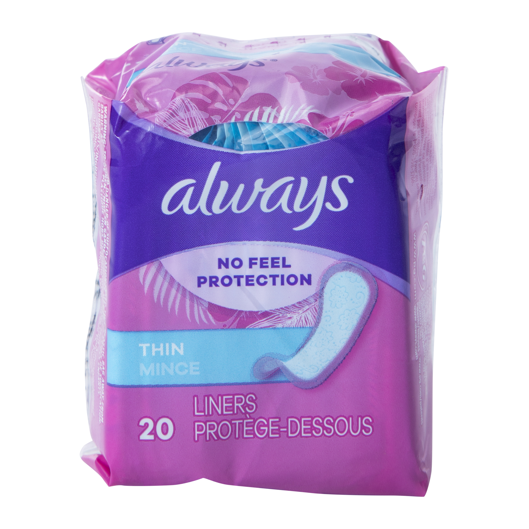 Always® Thin Liners 20-Count