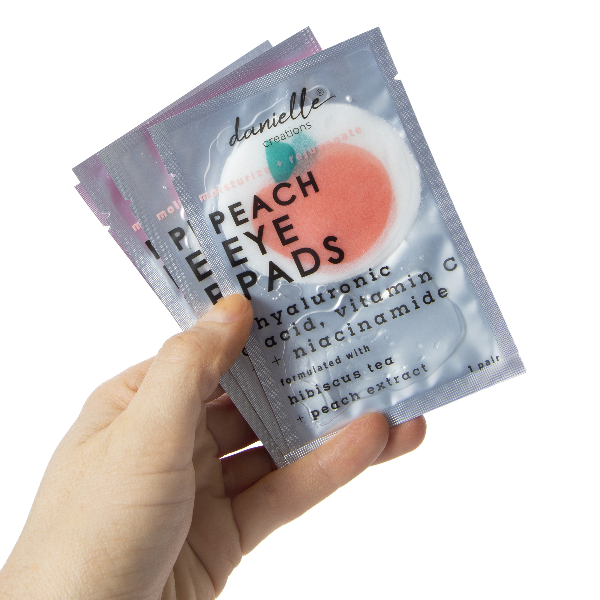 Danielle Creations® Peach Eye Pads 10-Count