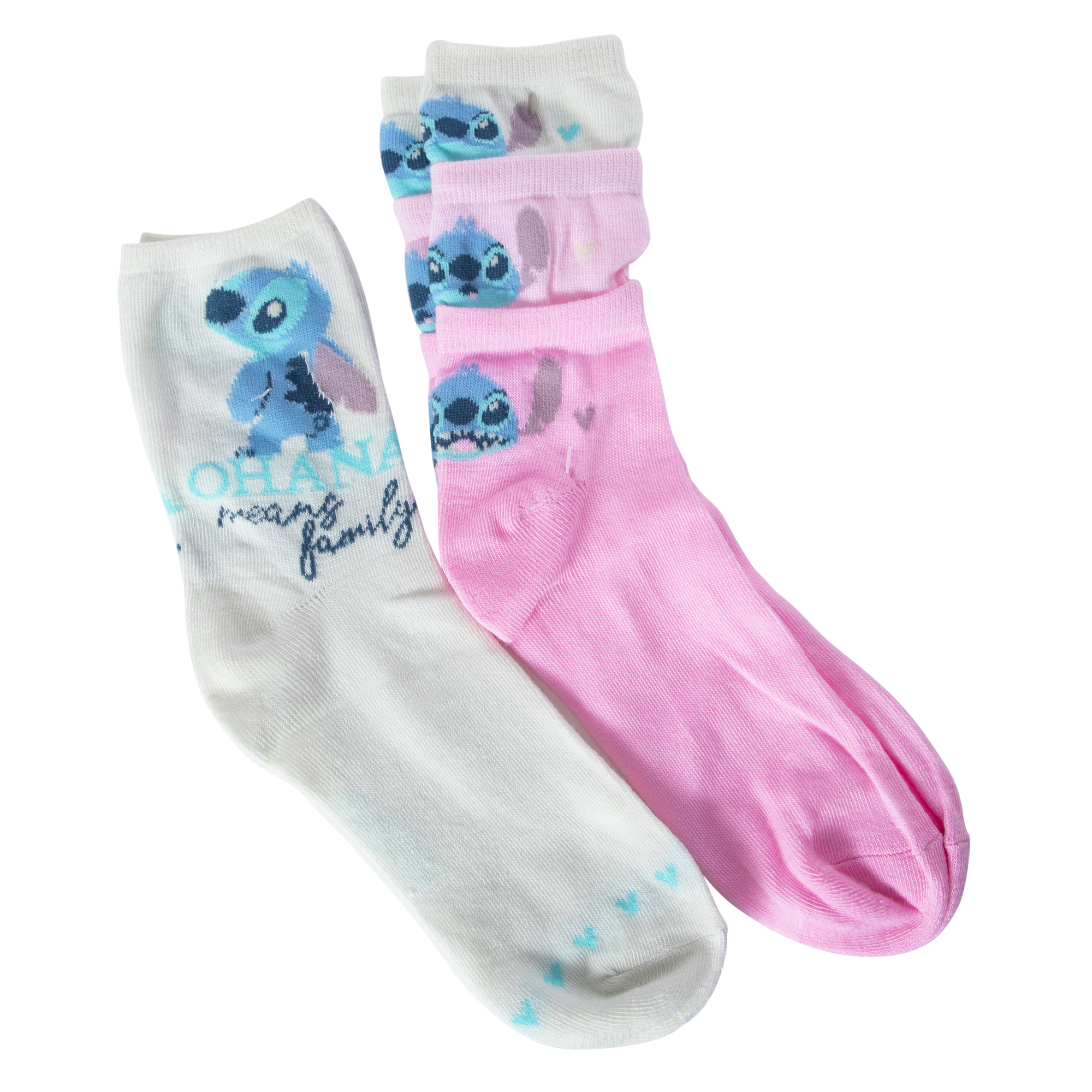 Disney Lilo & Stitch Crew Sock 2-Pack