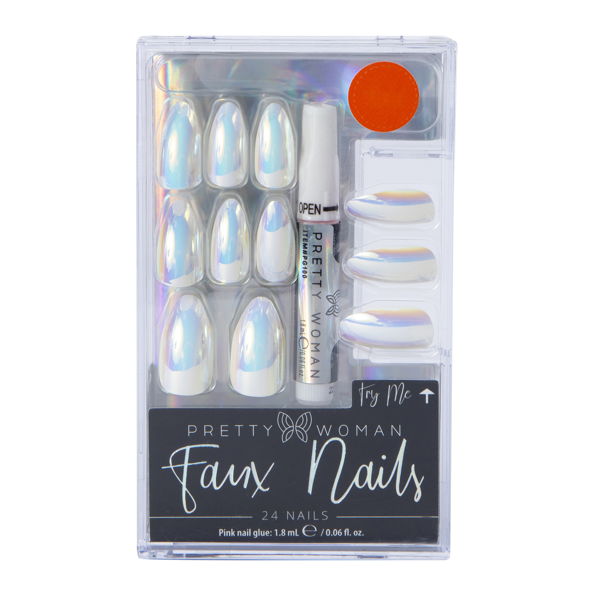 Pretty Woman Faux Nails 24-Piece Set