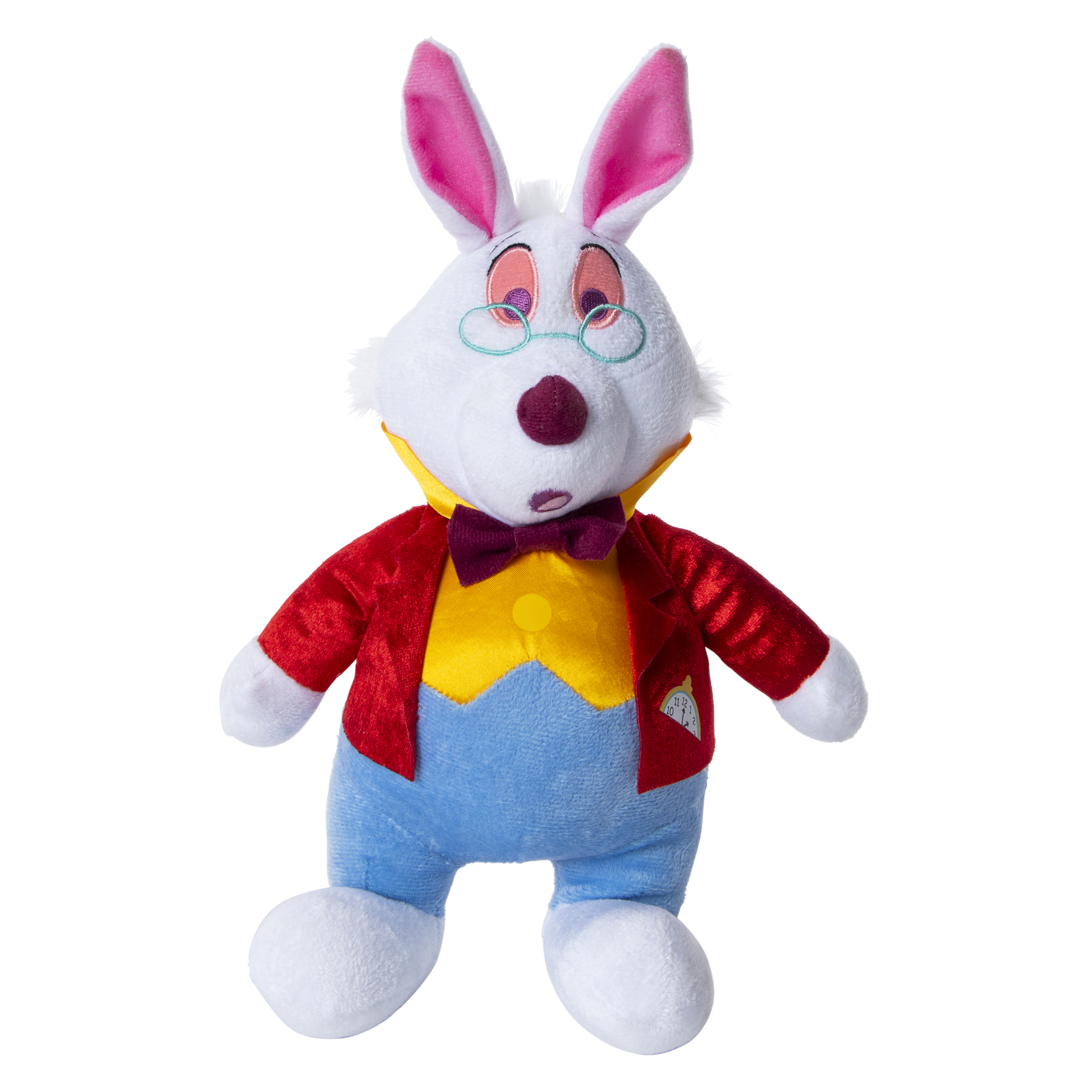 Disney Alice in Wonderland White Rabbit Plush 10in