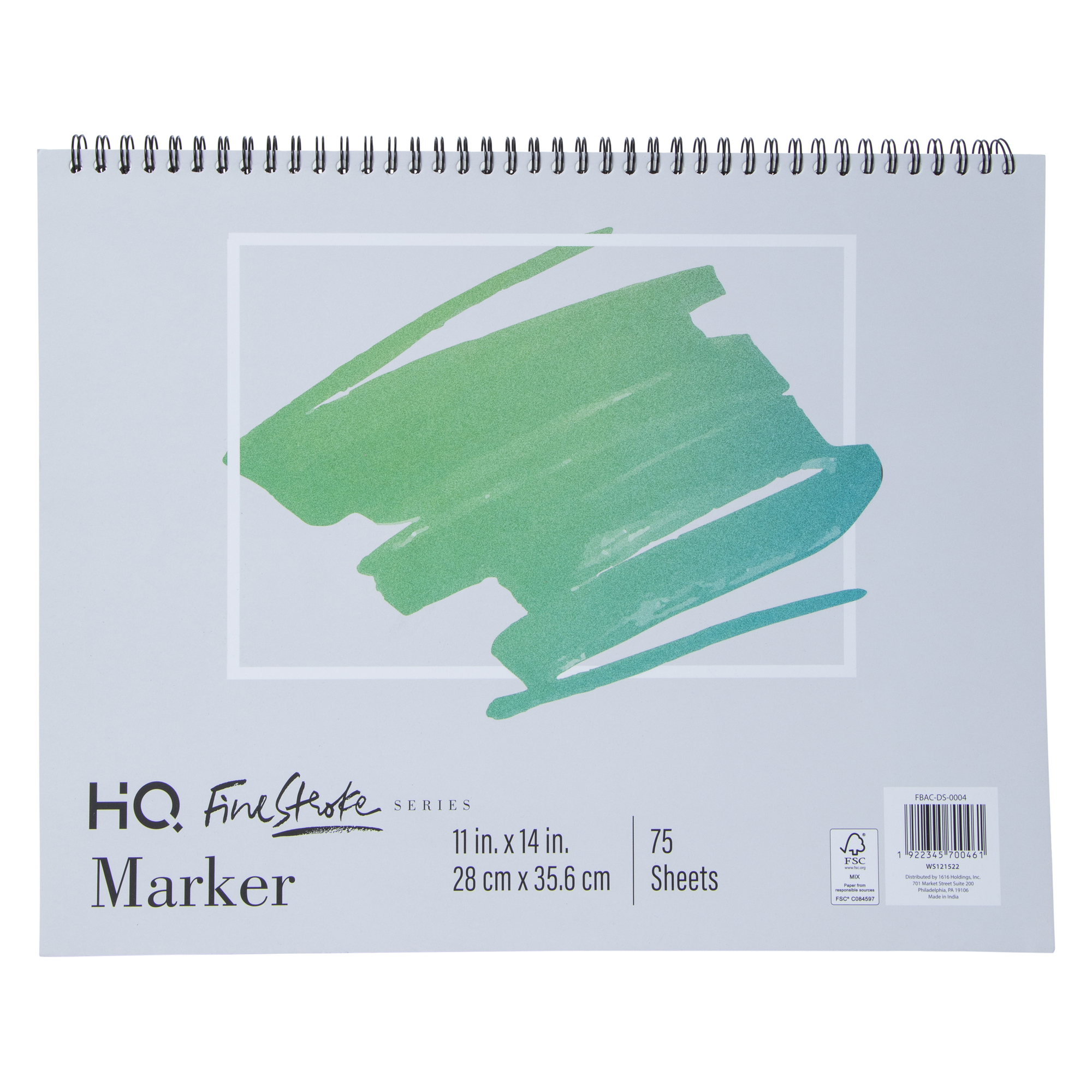 Marker Sketch Book 11in x 14in