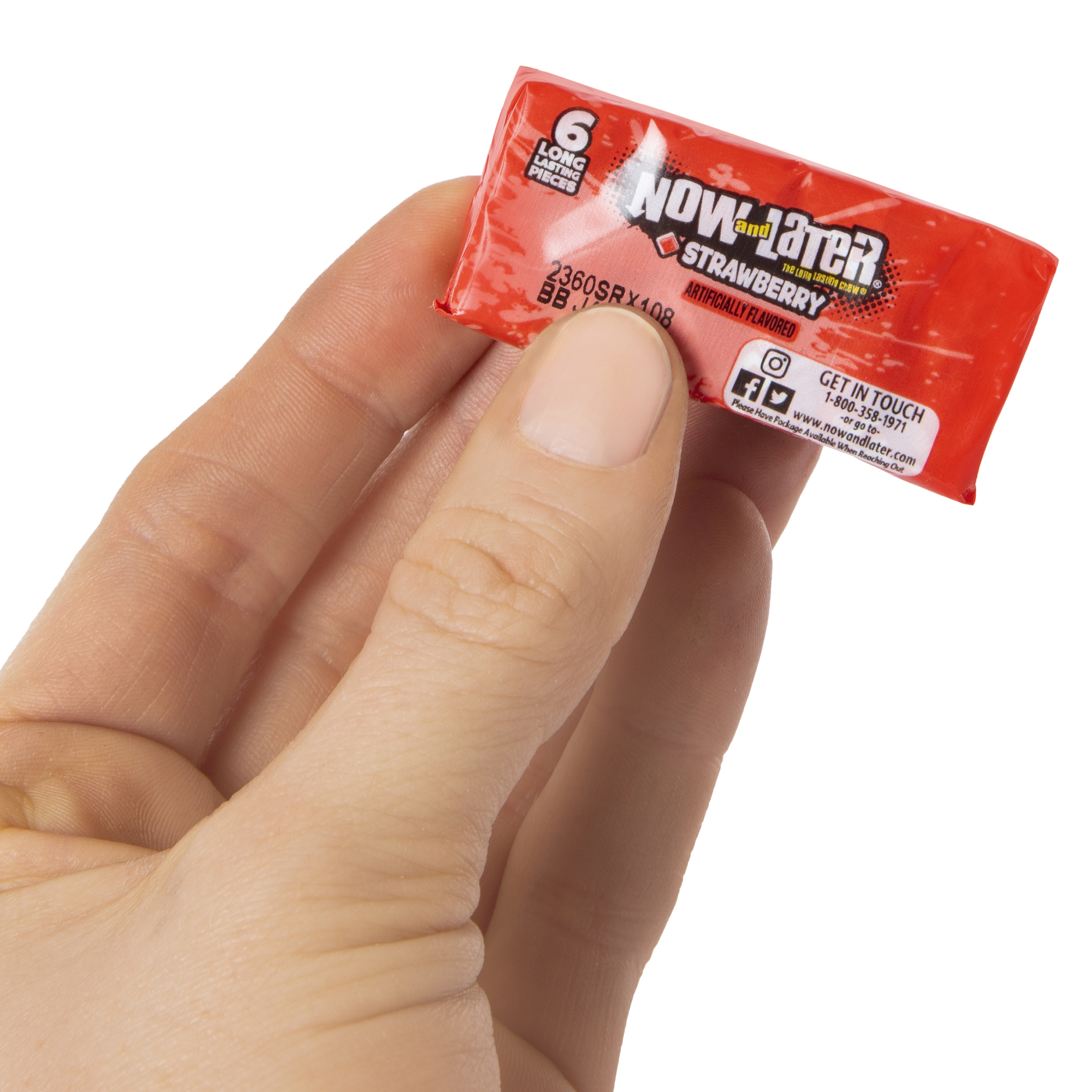 Now & Later® Strawberry Chew Candy