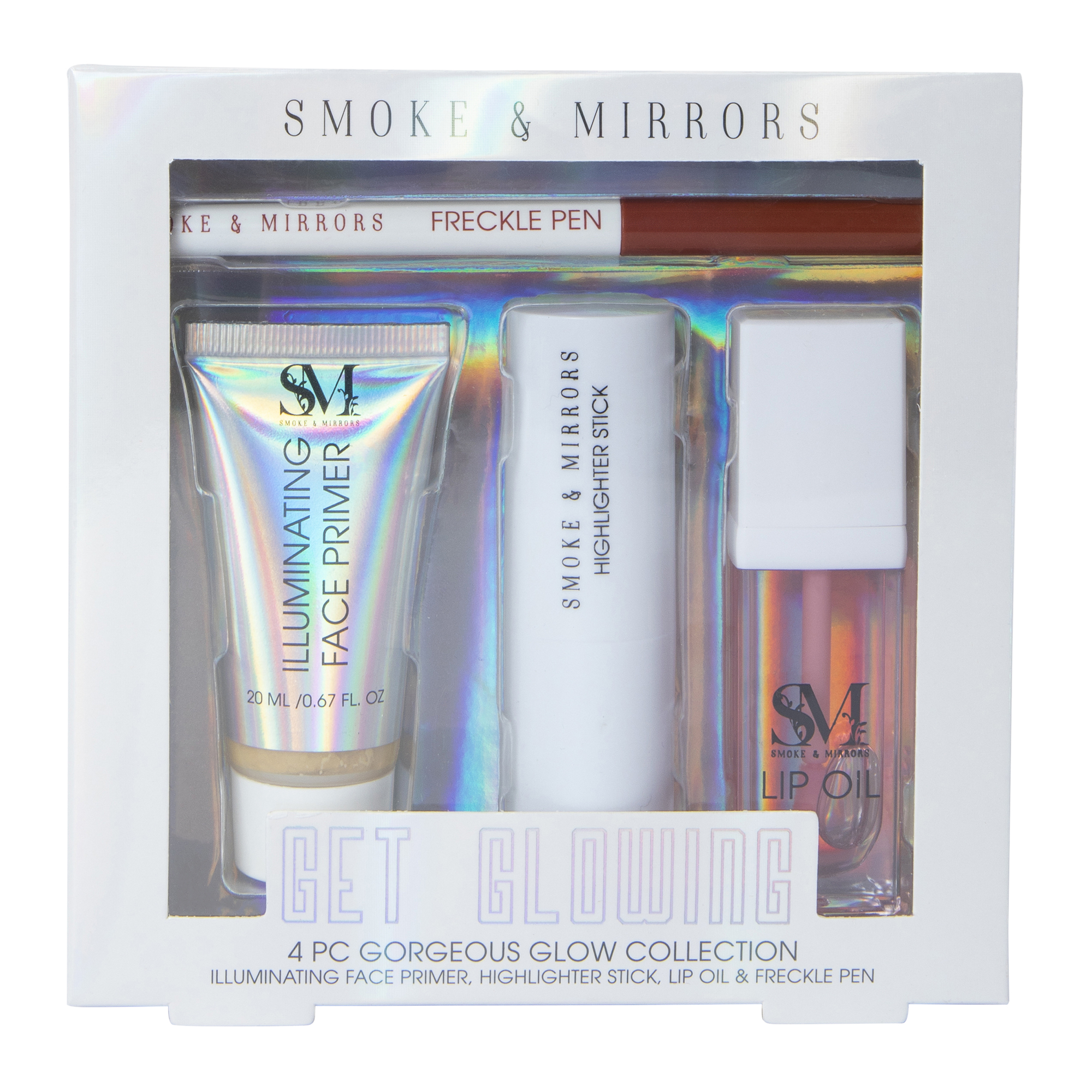 Smoke & Mirrors Gorgeous Glow Collection 4-Count