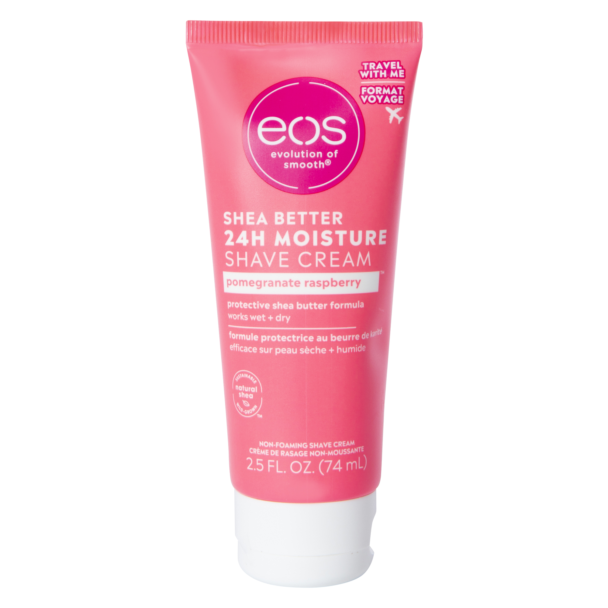 Eos® Shea Butter Travel Size Shave Cream 2.5 Fl.oz