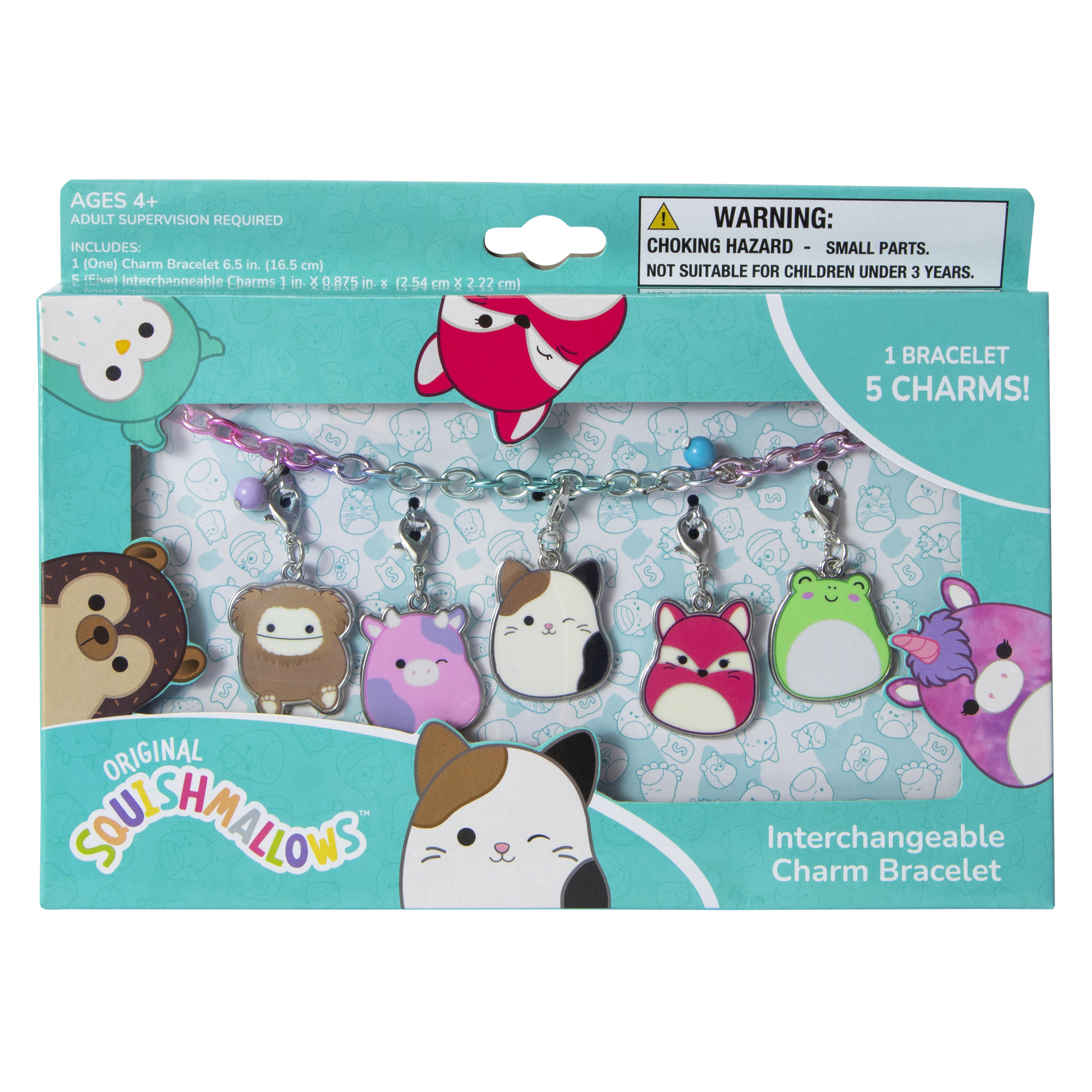Squishmallows™ interchangeable Charm Bracelet